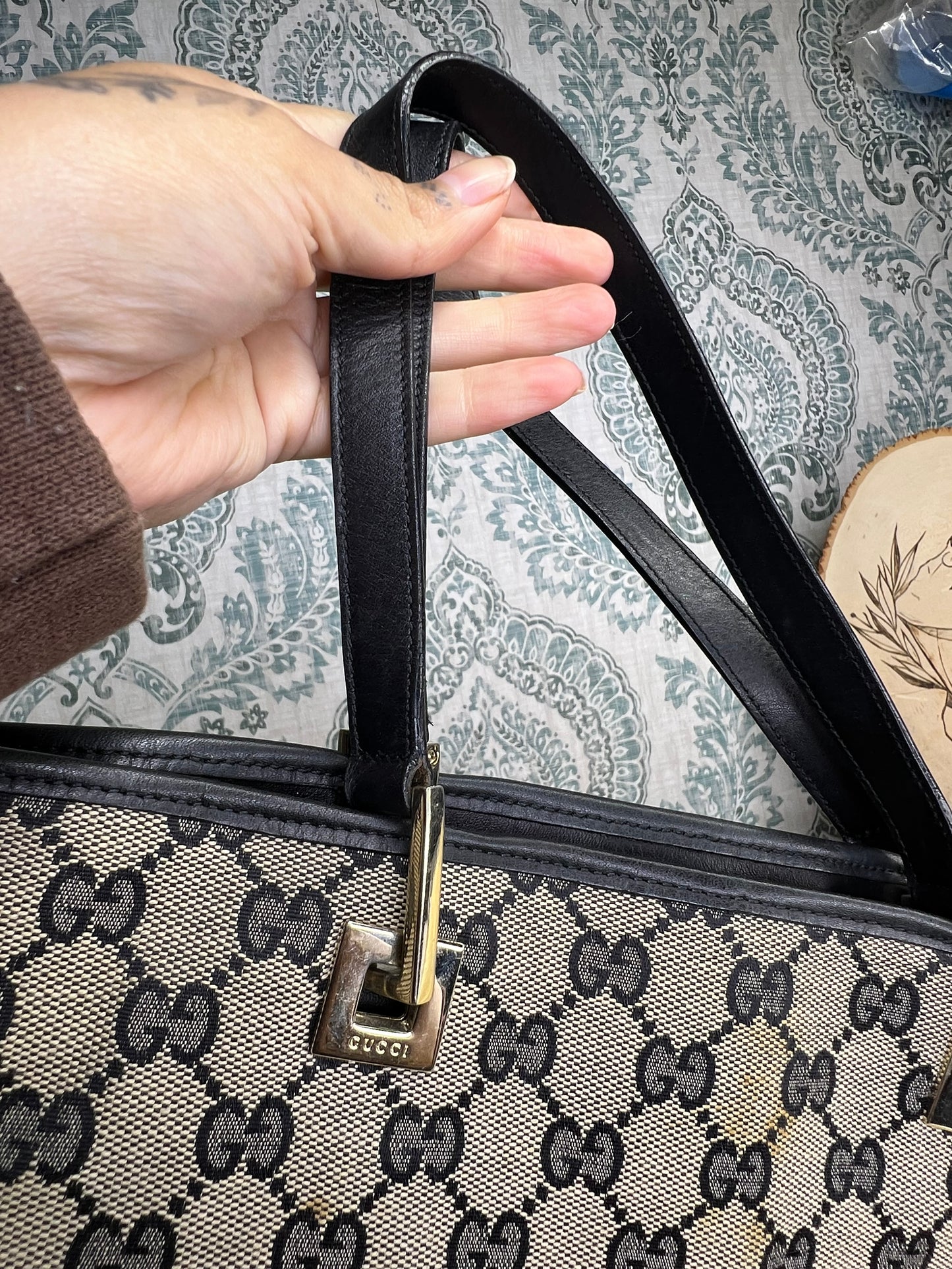 Gucci Canvas Tote