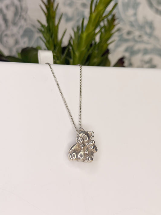 Tiffany & Co. Teddy Bear Necklace