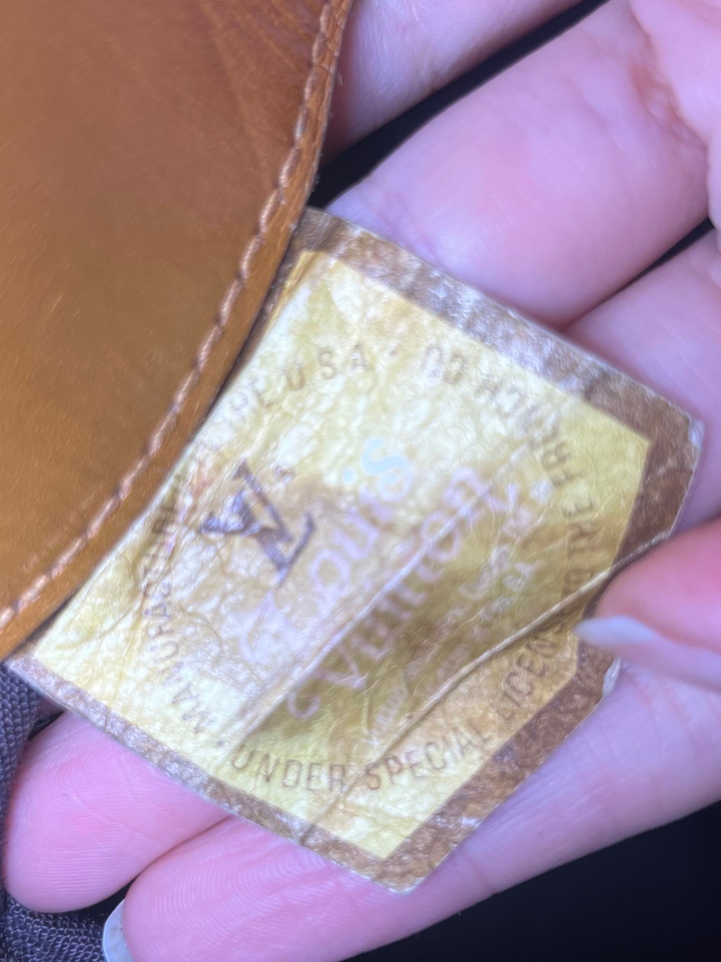 Louis Vuitton French Company Bucket GM