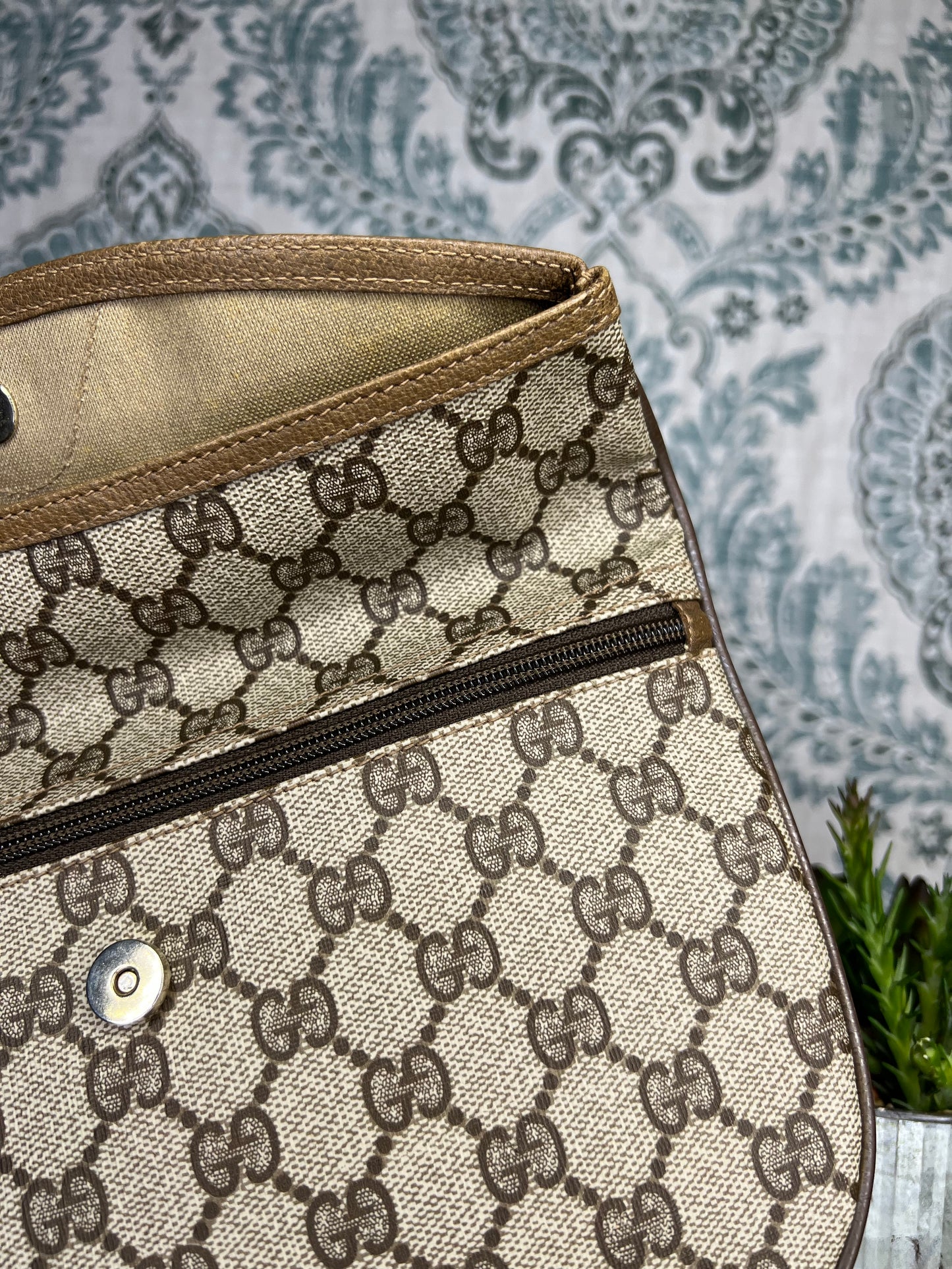 Gucci Canvas Clutch