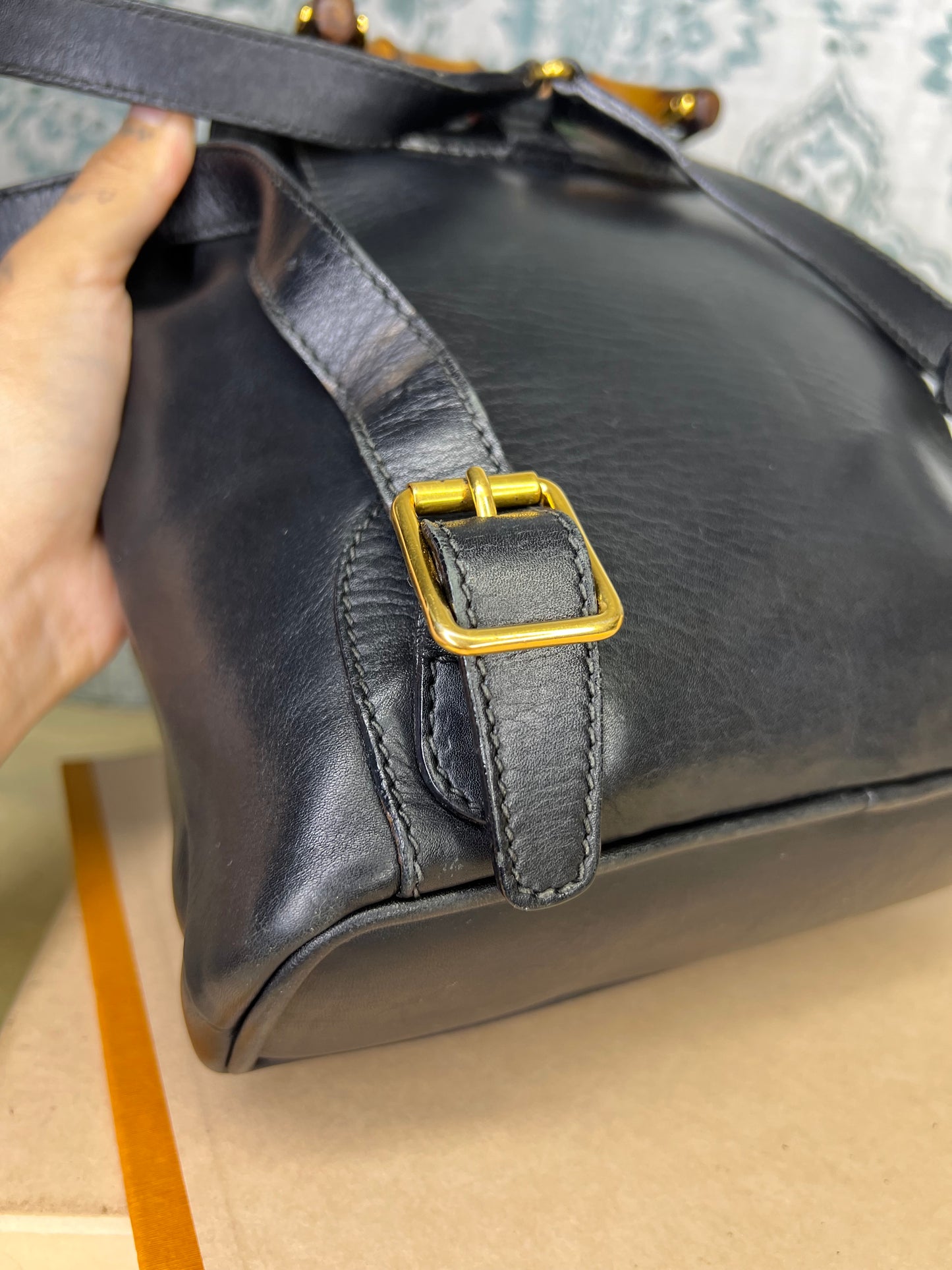 Gucci Bamboo Mini Backpack