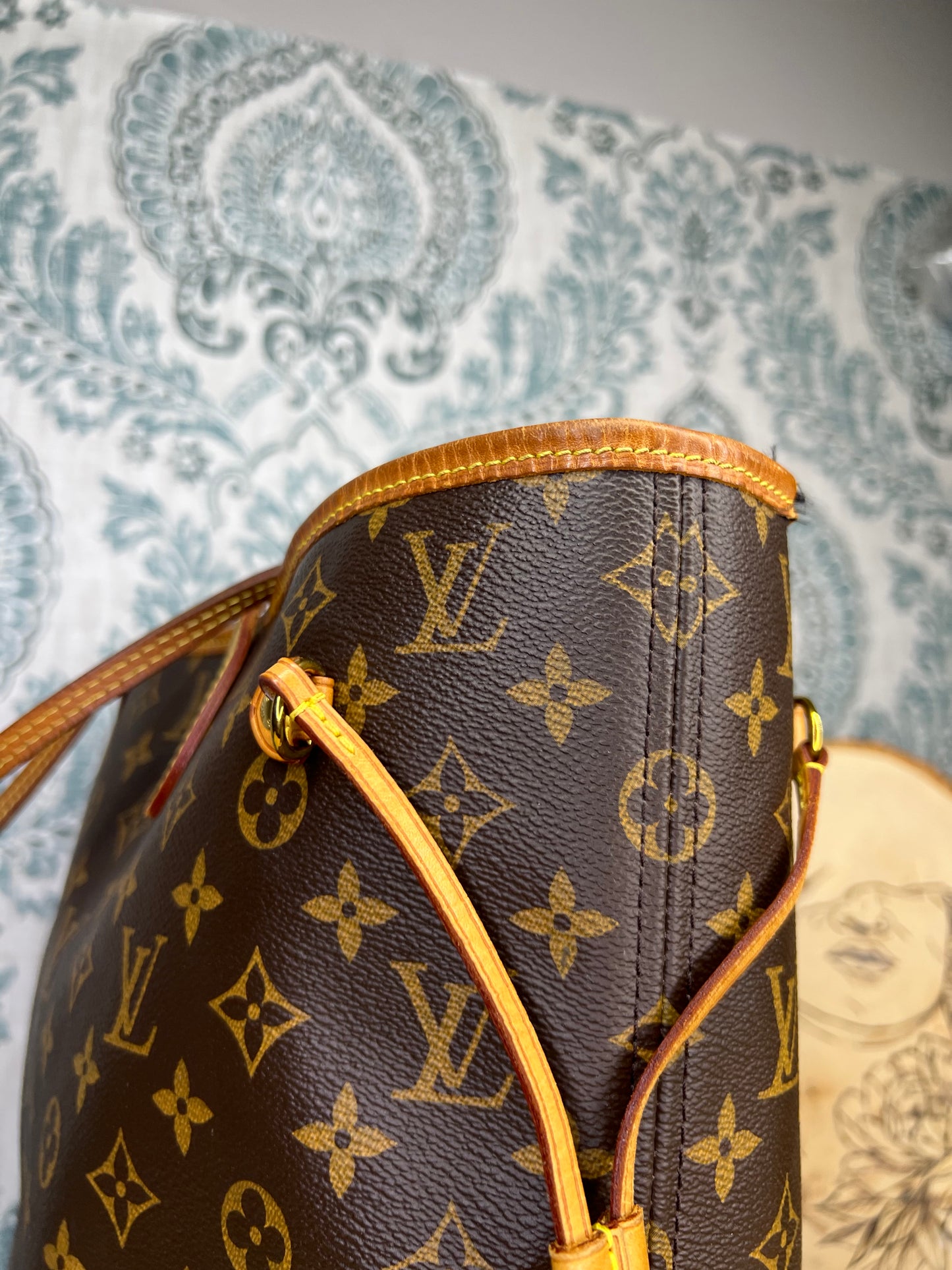 Louis Vuitton Neverfull MM Rose Ballerine