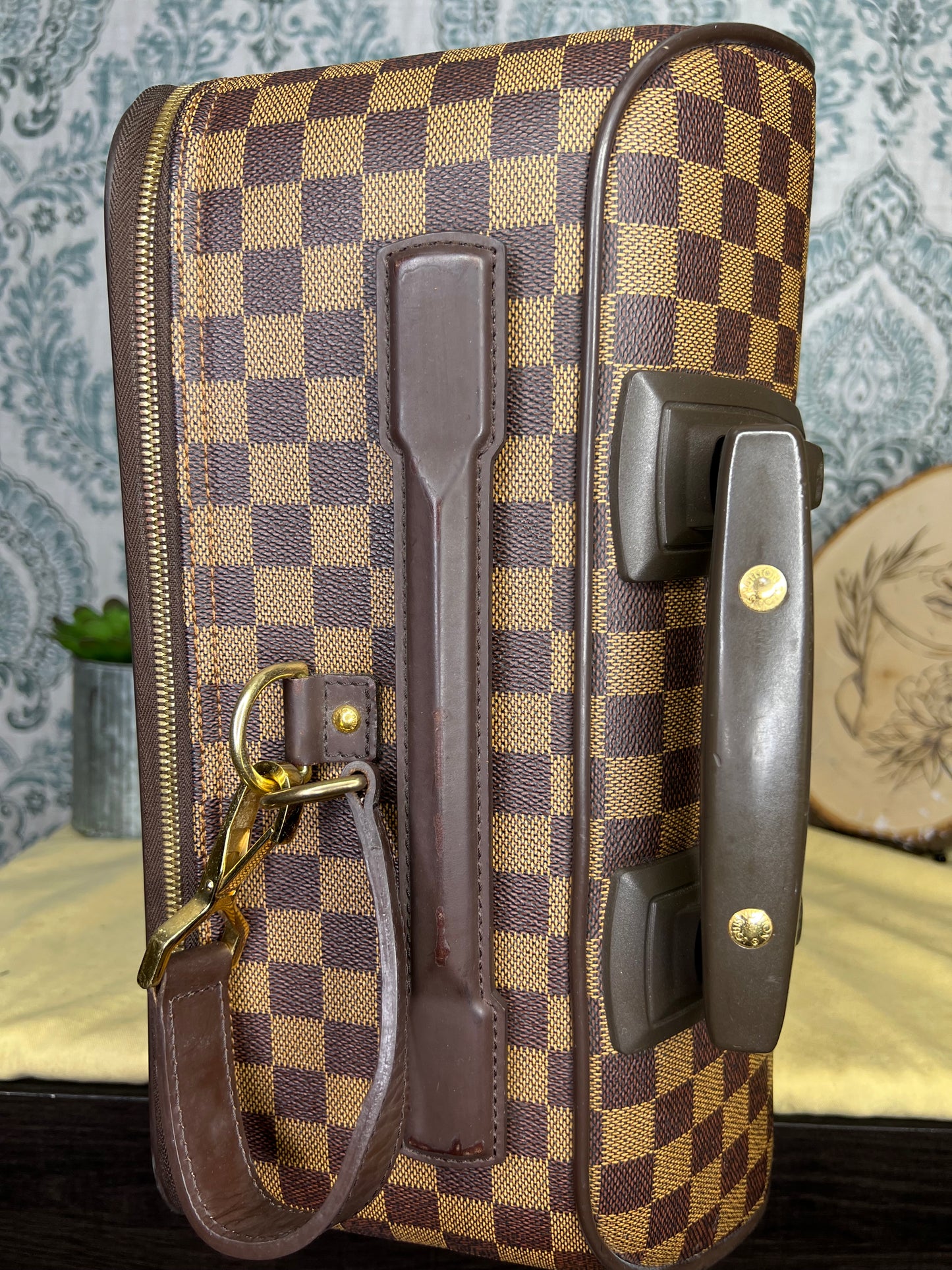 Pegase 55 Damier Ebene Suit Case
