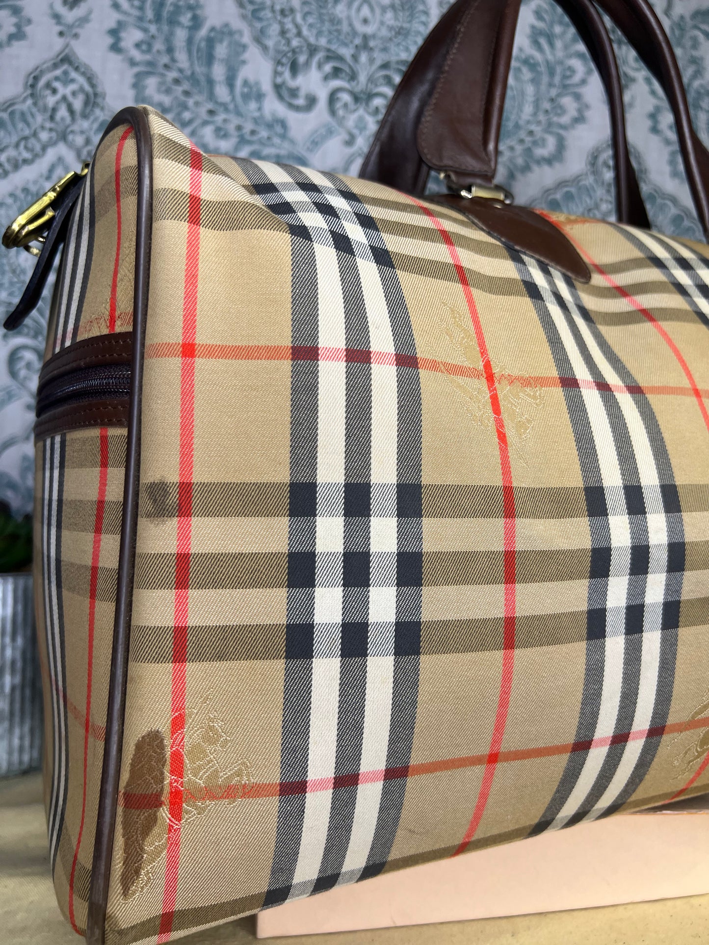 Burberry Nova Check Duffle