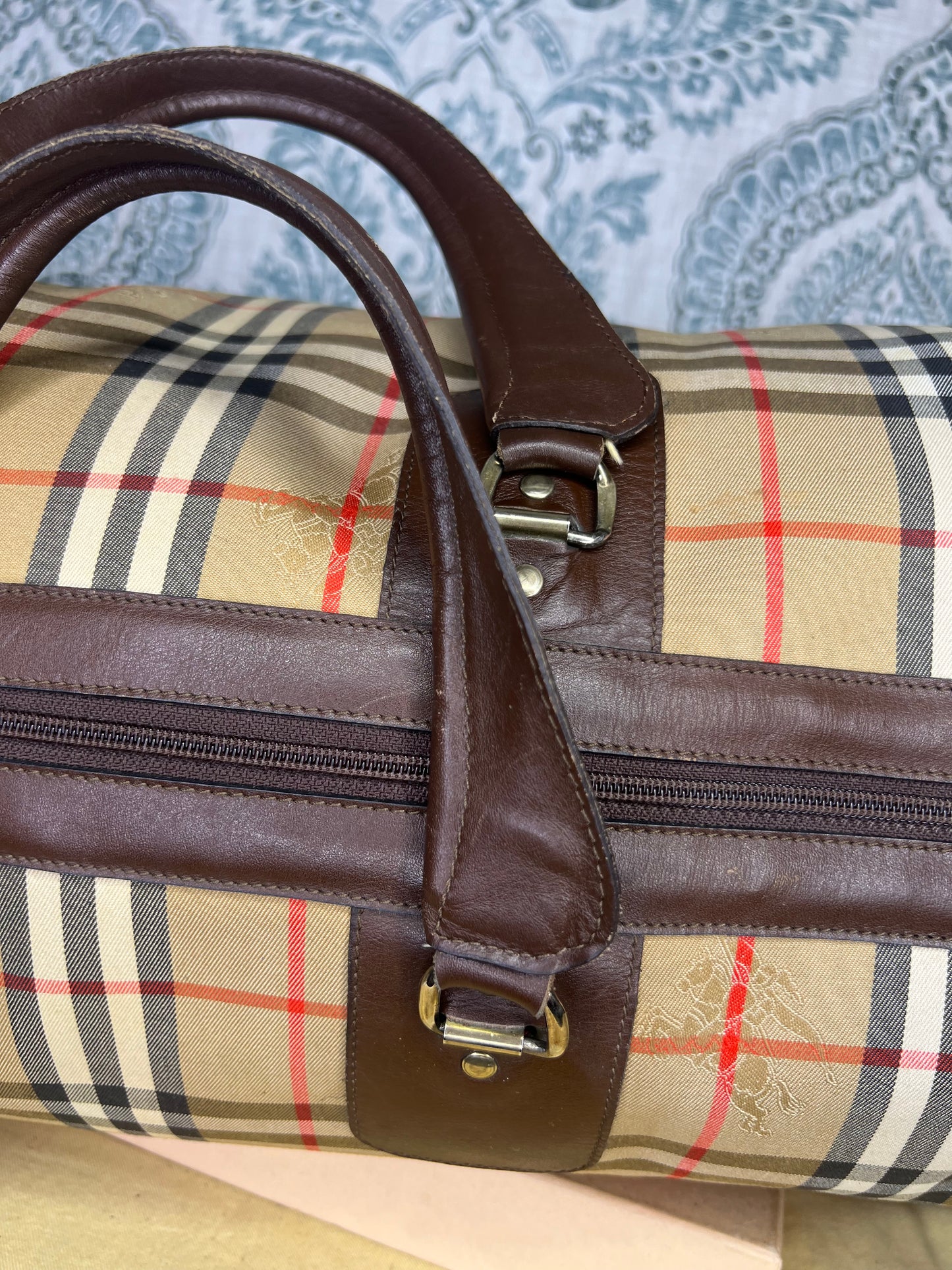 Burberry Nova Check Duffle