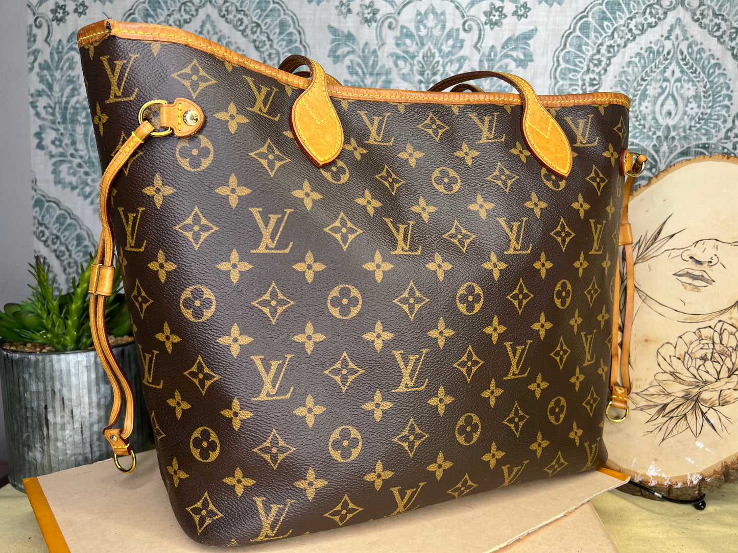 Louis Vuitton Neverfull MM Rose Ballerine