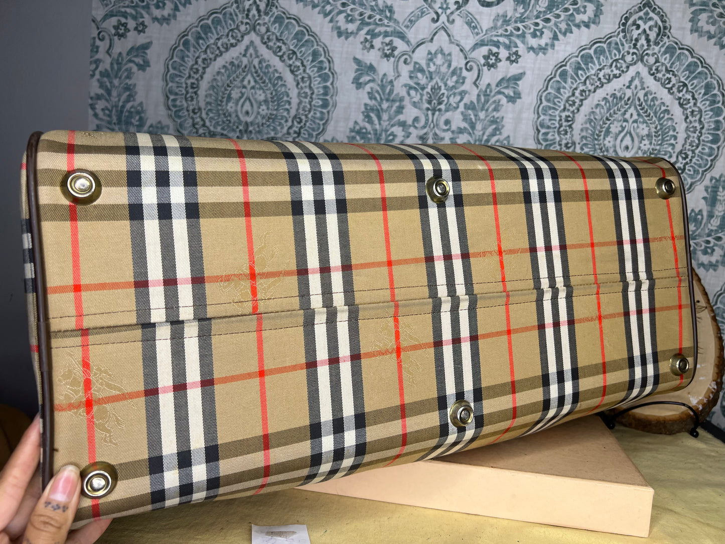 Burberry Nova Check Duffle