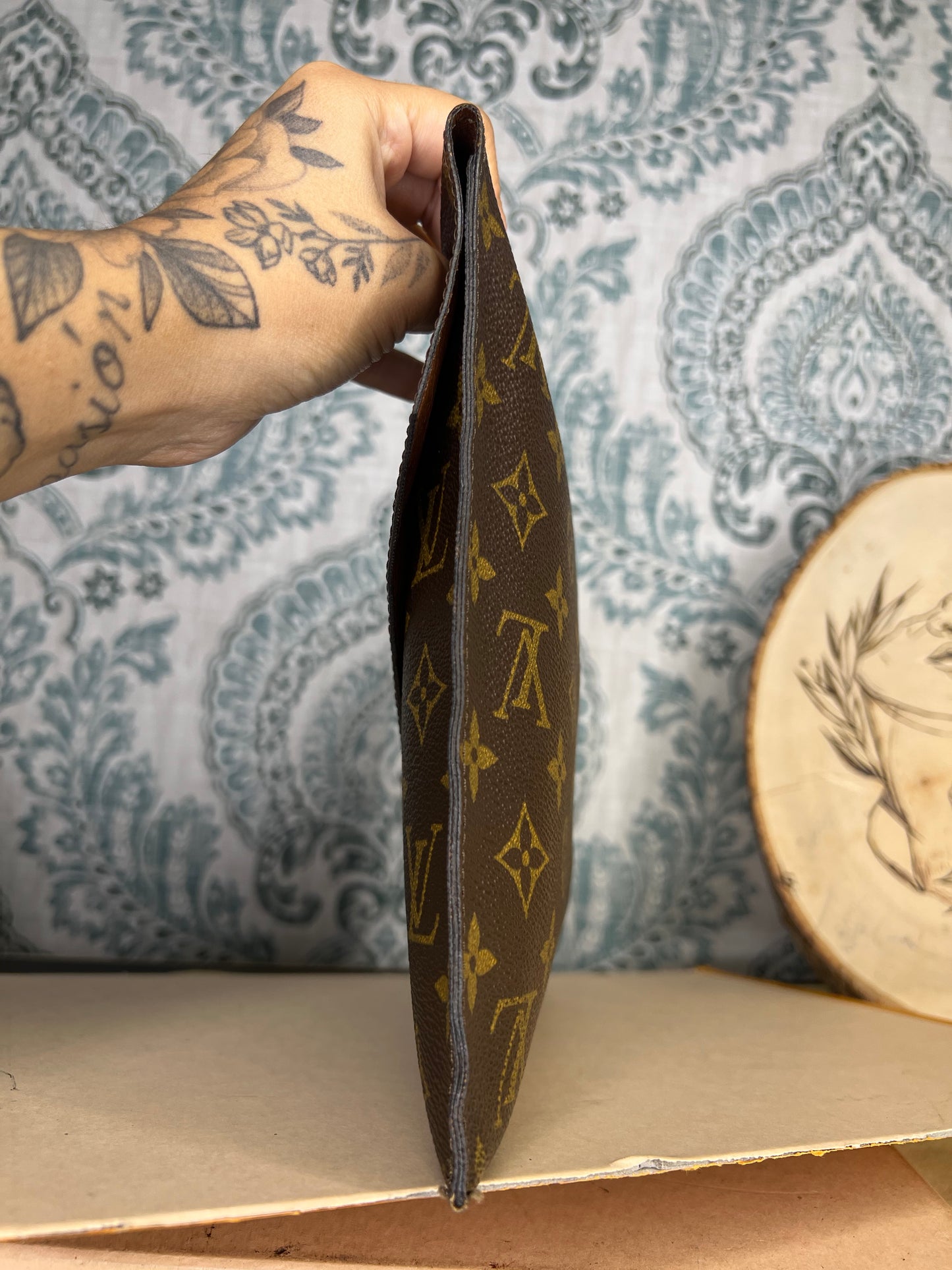 Louis Vuitton Poche Plate Clutch
