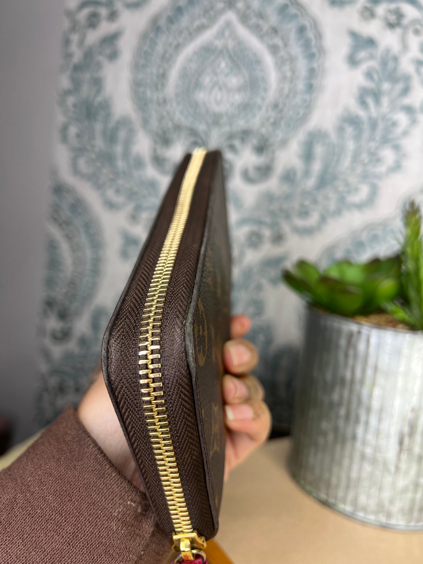 Louis Vuitton Clemence Wallet Fuschia