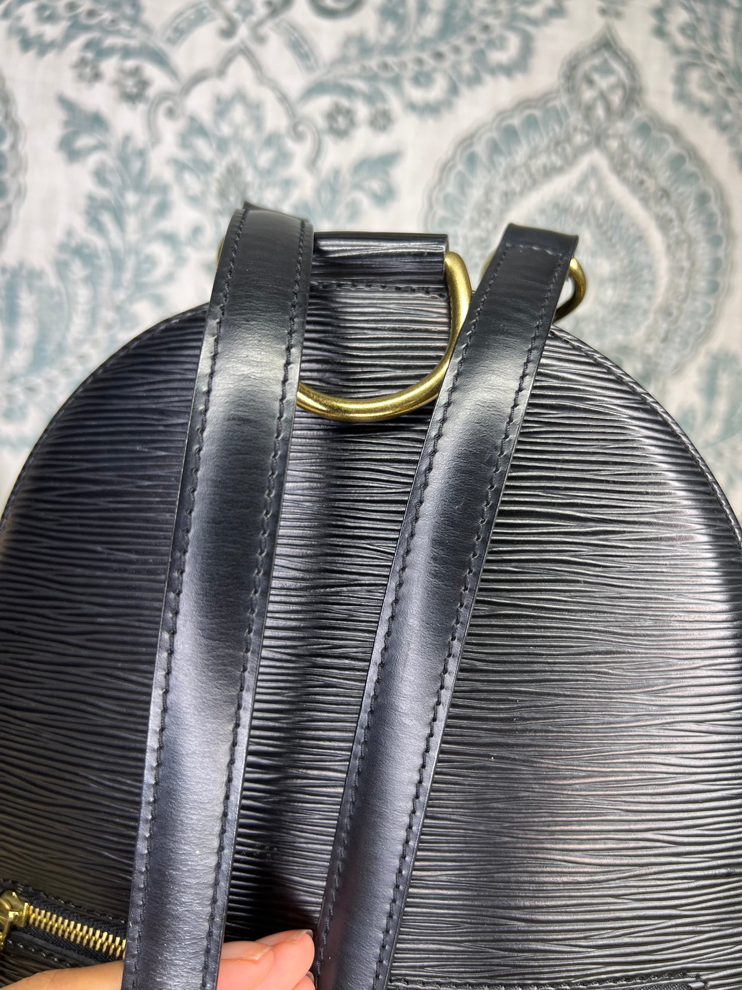 Louis Vuitton Epi Black Mabillon