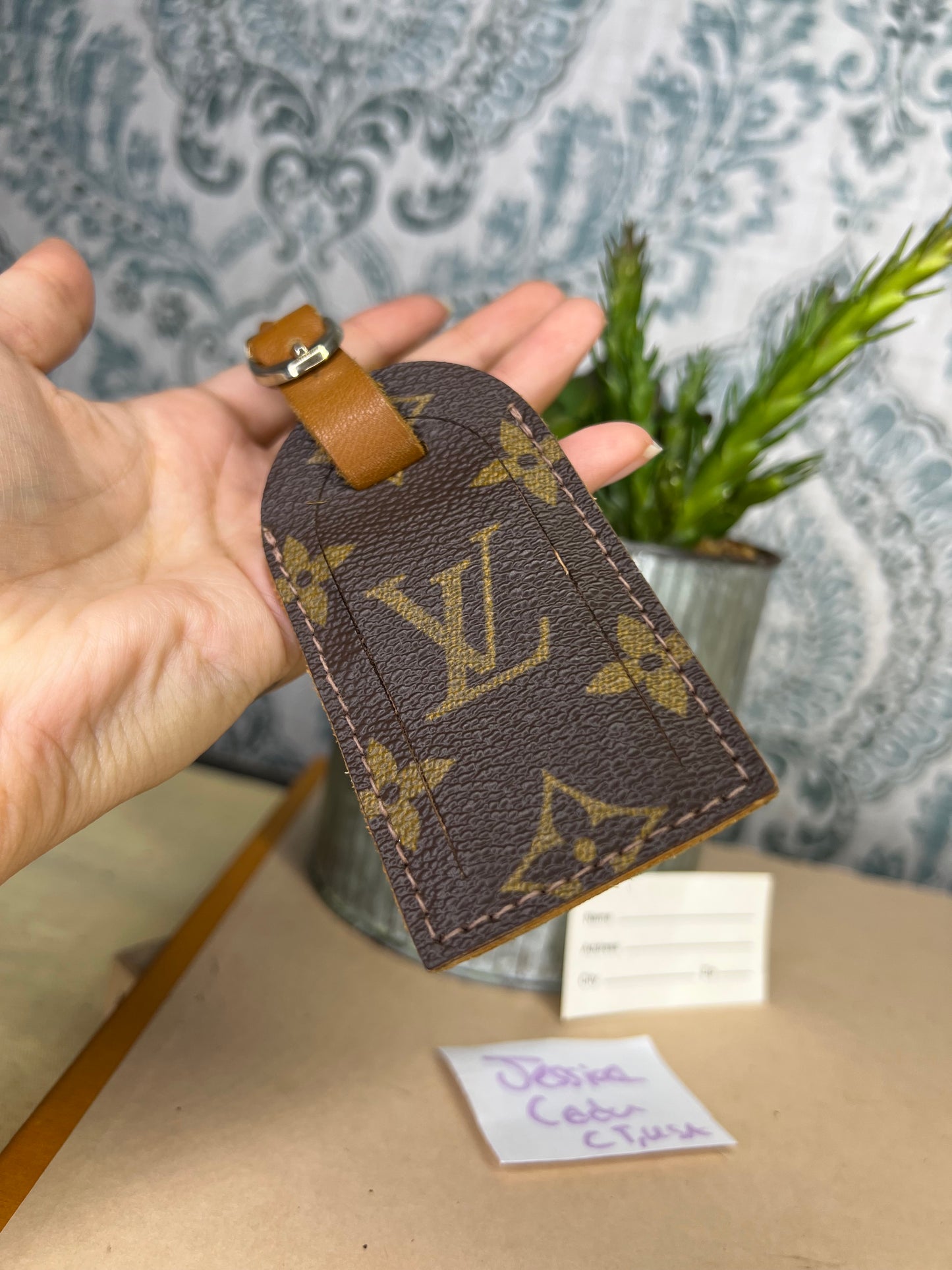 Louis Vuitton French Company Luggage Tag