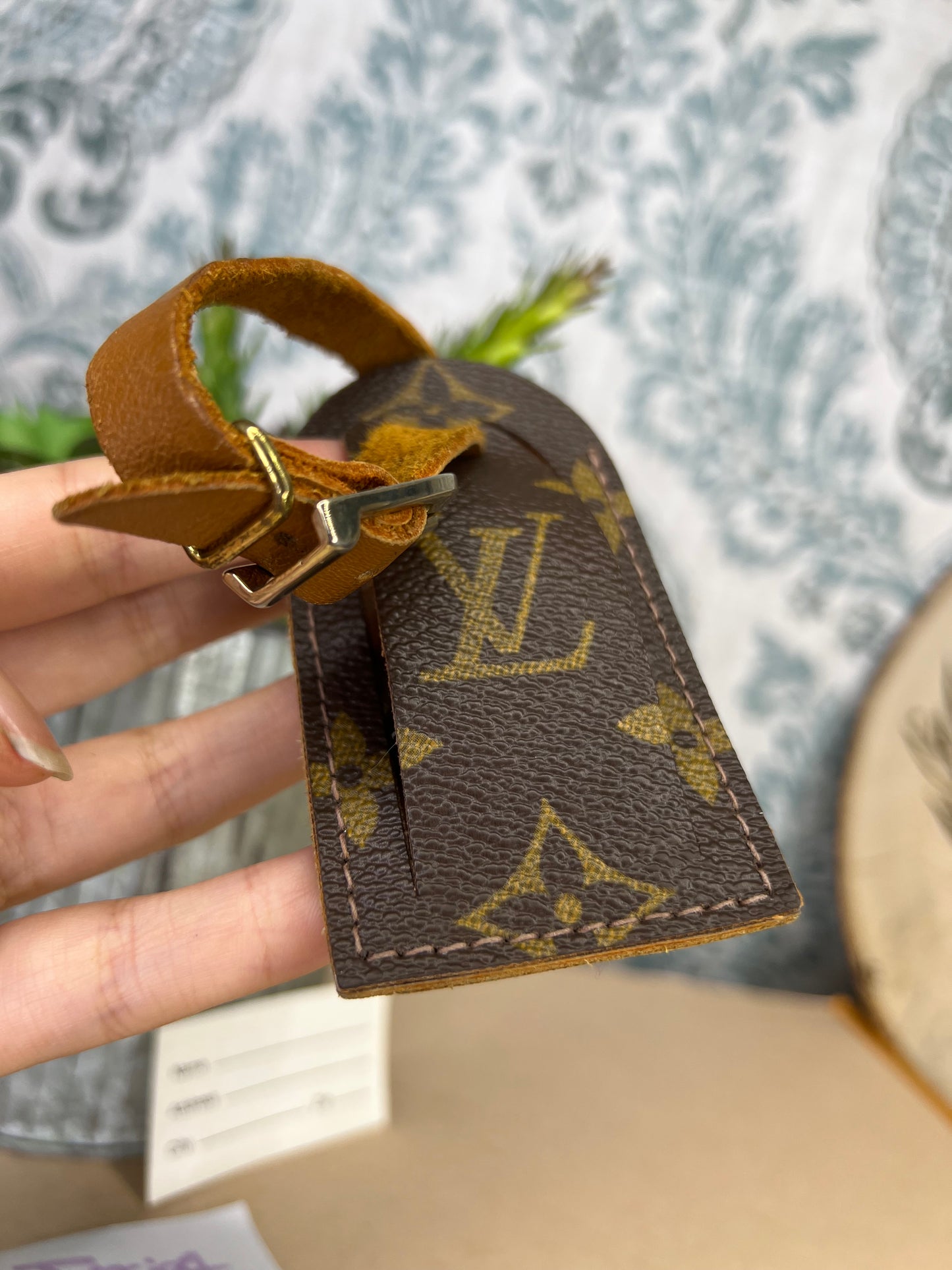 Louis Vuitton French Company Luggage Tag