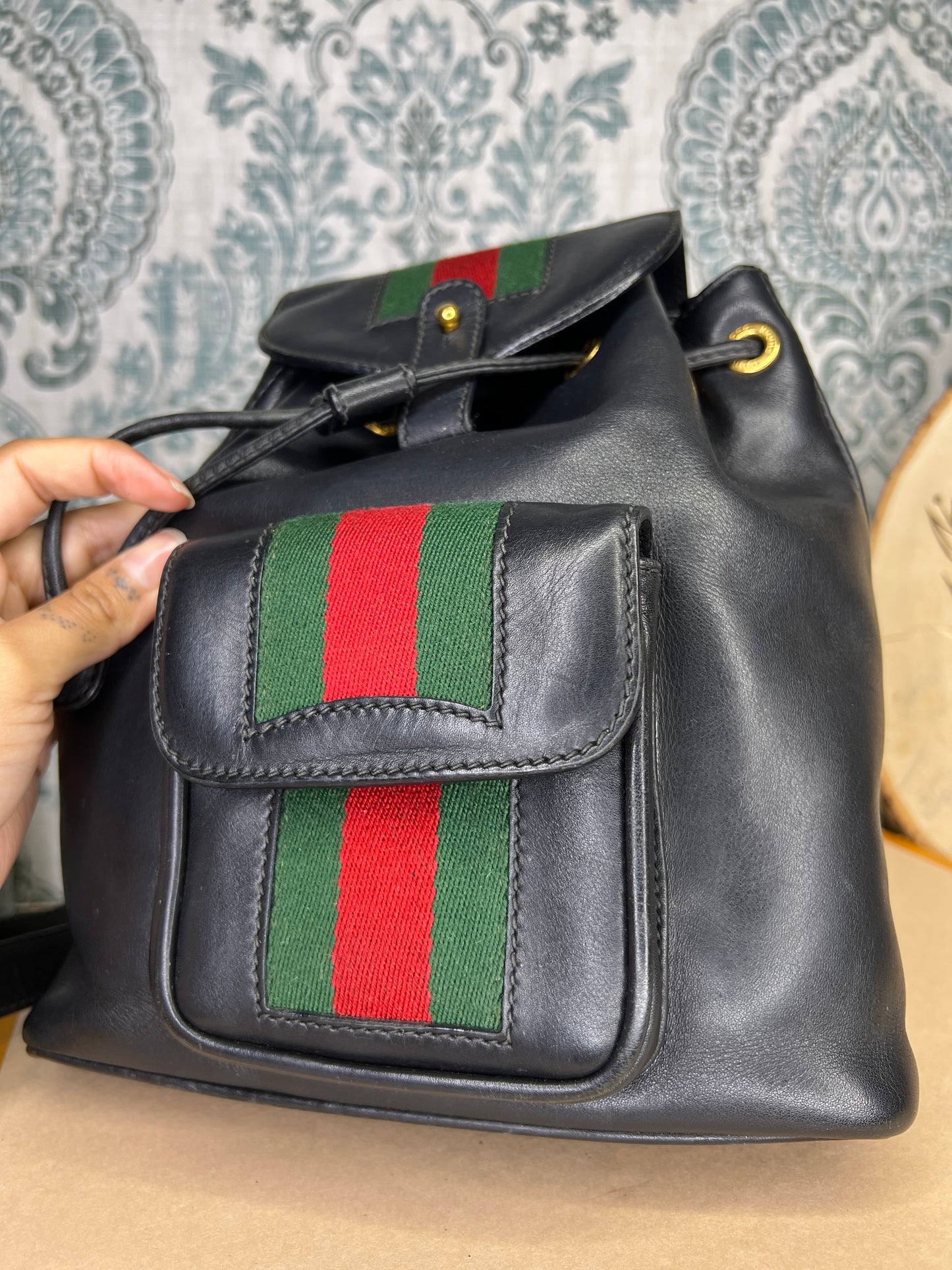 Gucci Bamboo Mini Backpack