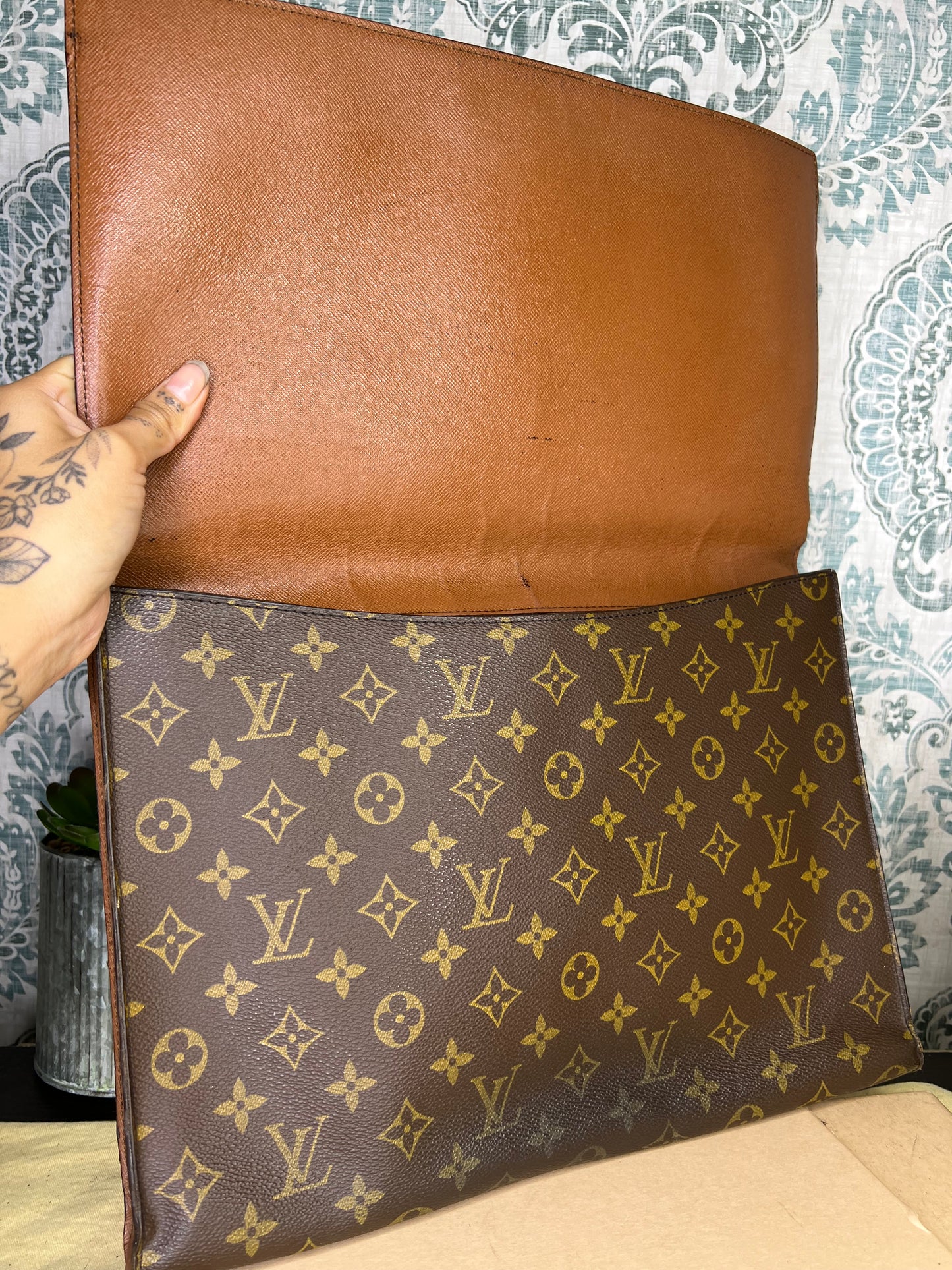 Monogram Portfolio Case