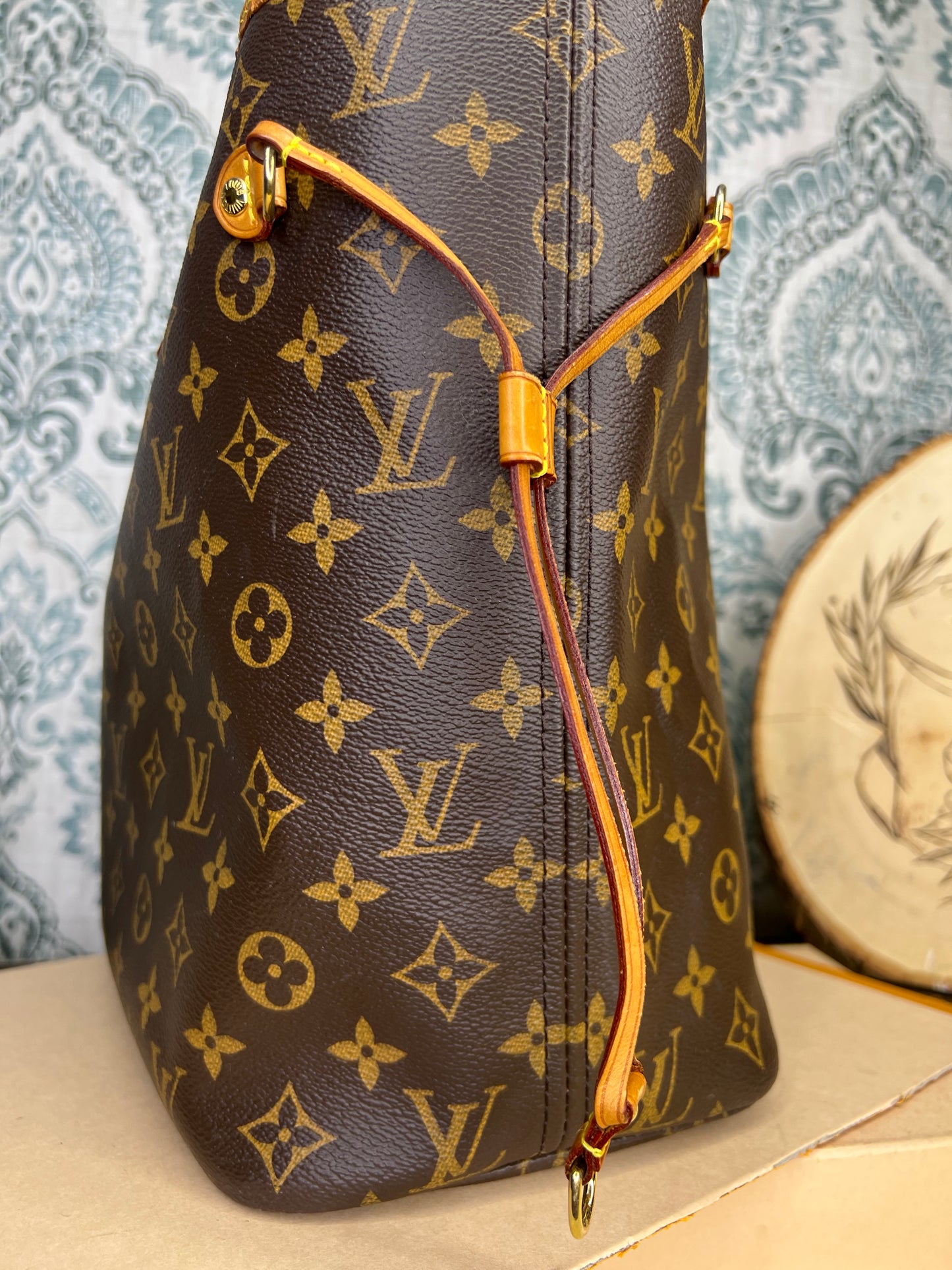 Louis Vuitton Neverfull MM Rose Ballerine
