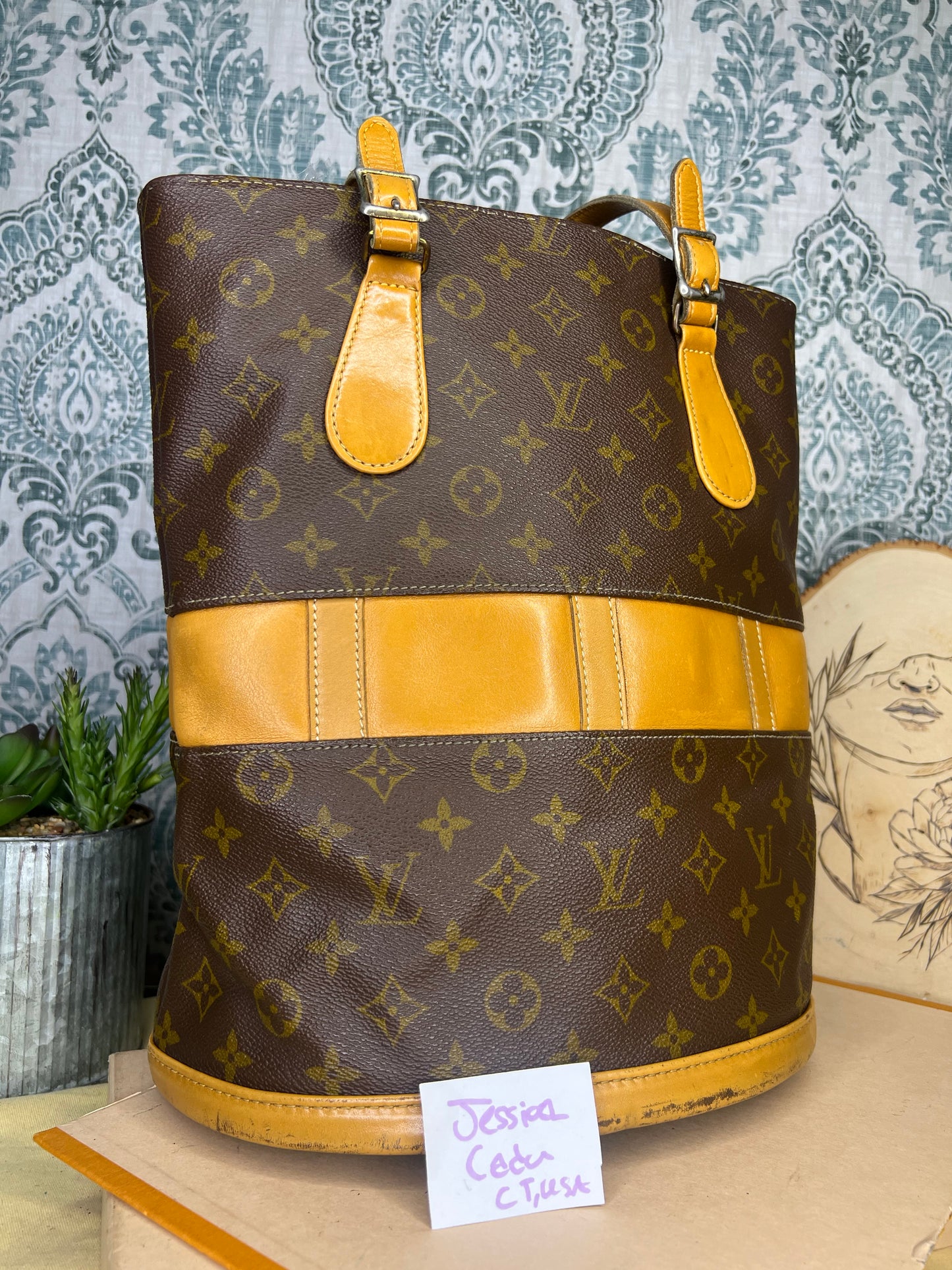 Louis Vuitton French Company Bucket GM