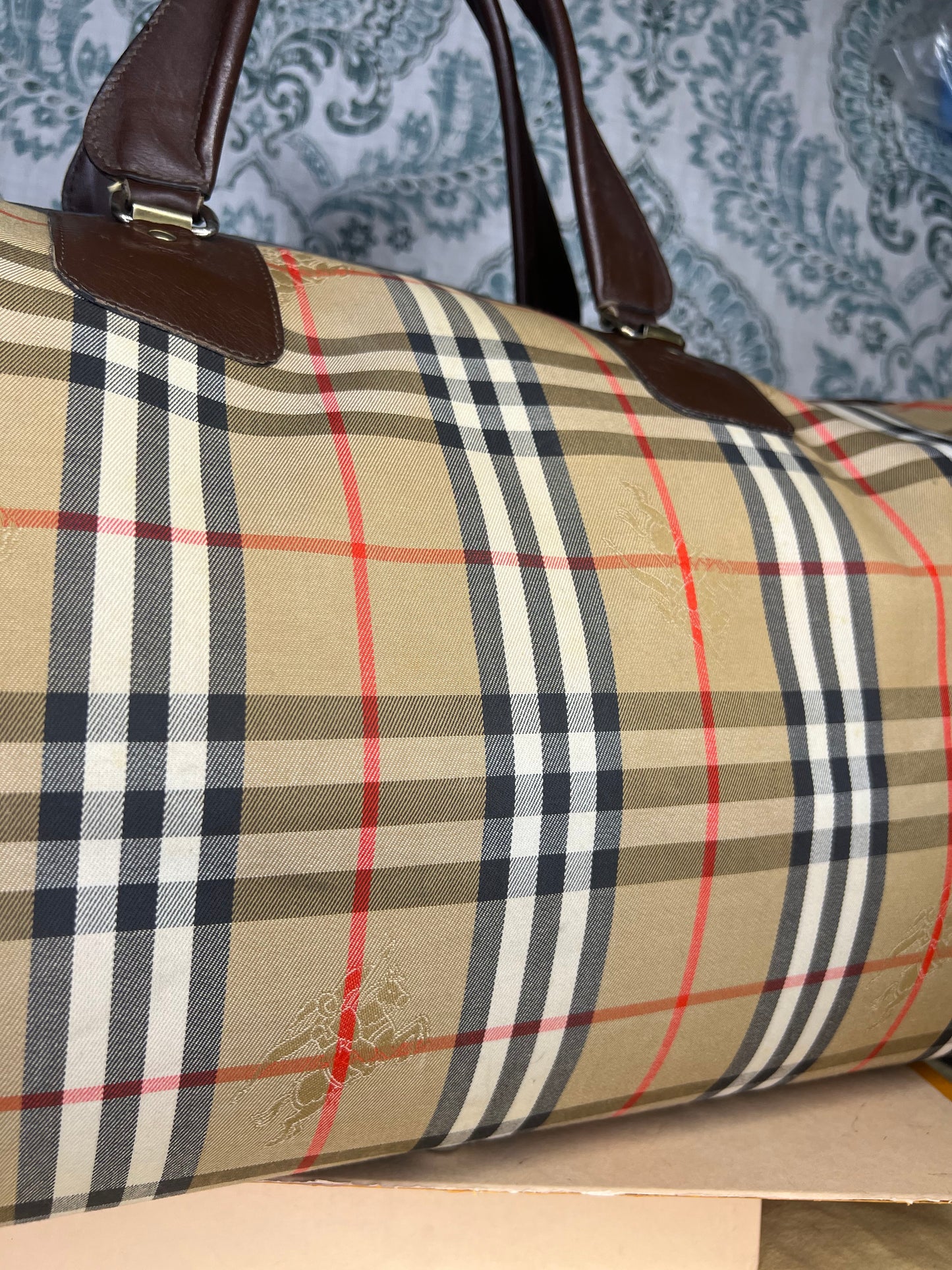 Burberry Nova Check Duffle