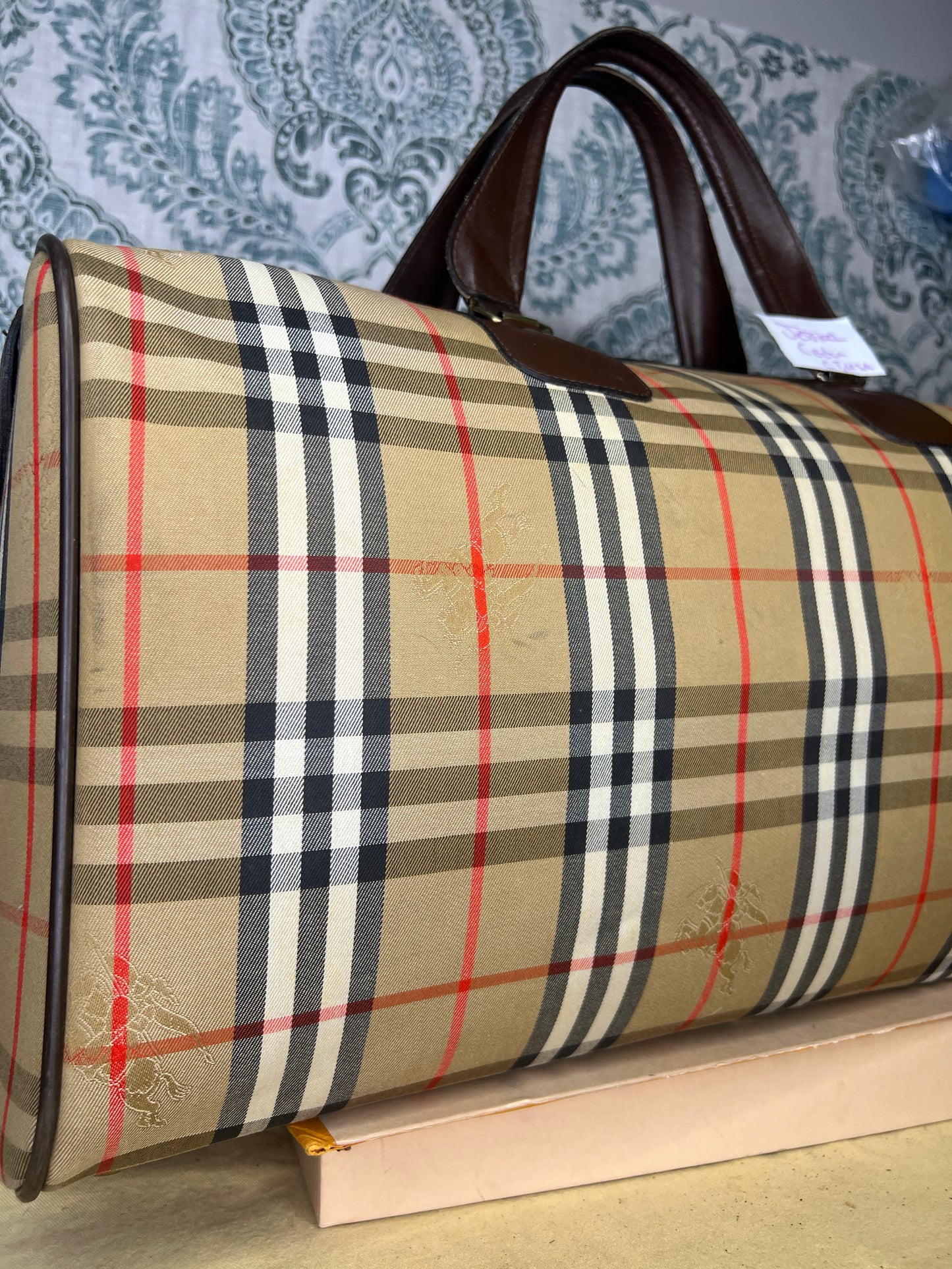 Burberry Nova Check Duffle