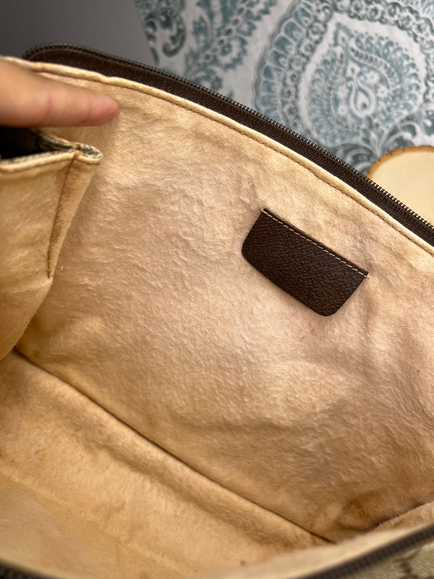 Gucci Vintage Brown Clutch