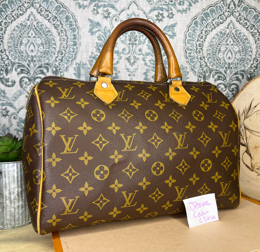 Louis Vuitton French Company Speedy 30