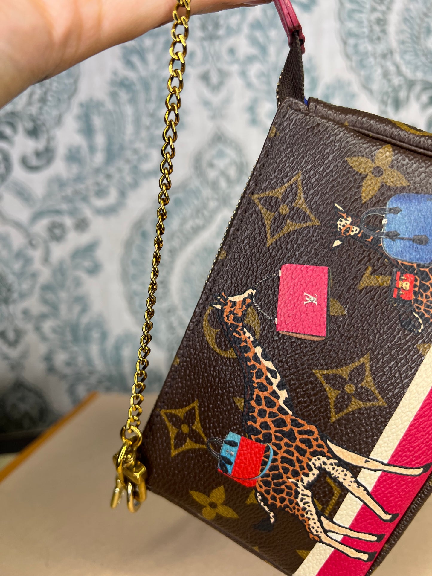 Louis Vuitton Holiday Limited Edition Mini Pochette