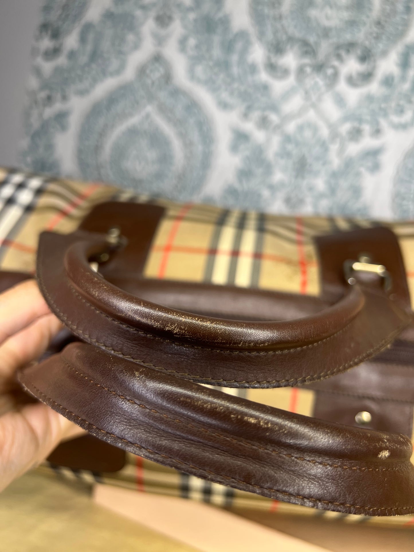 Burberry Nova Check Duffle