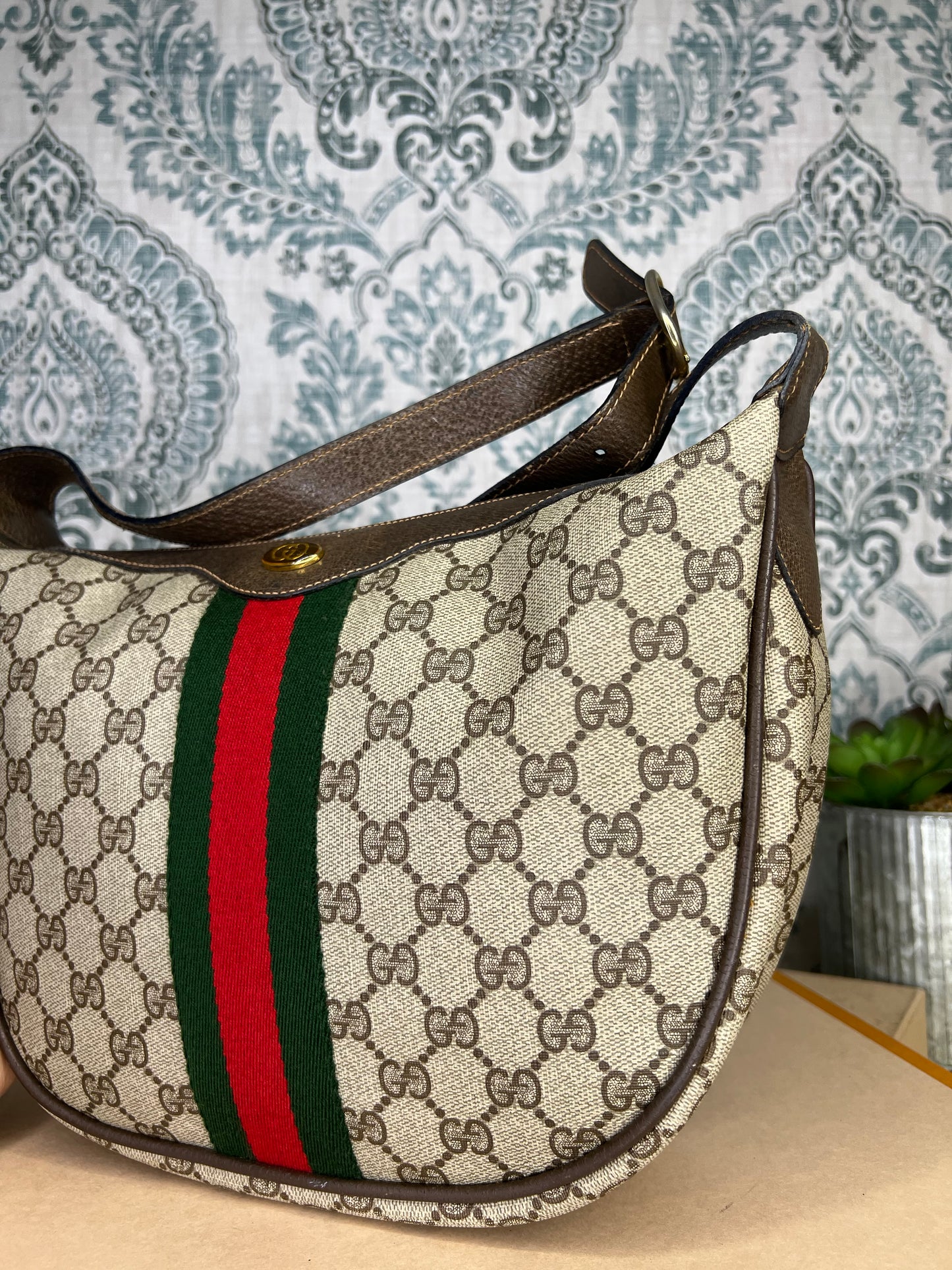 Gucci Vintage Sherry Line Ophidia Bag