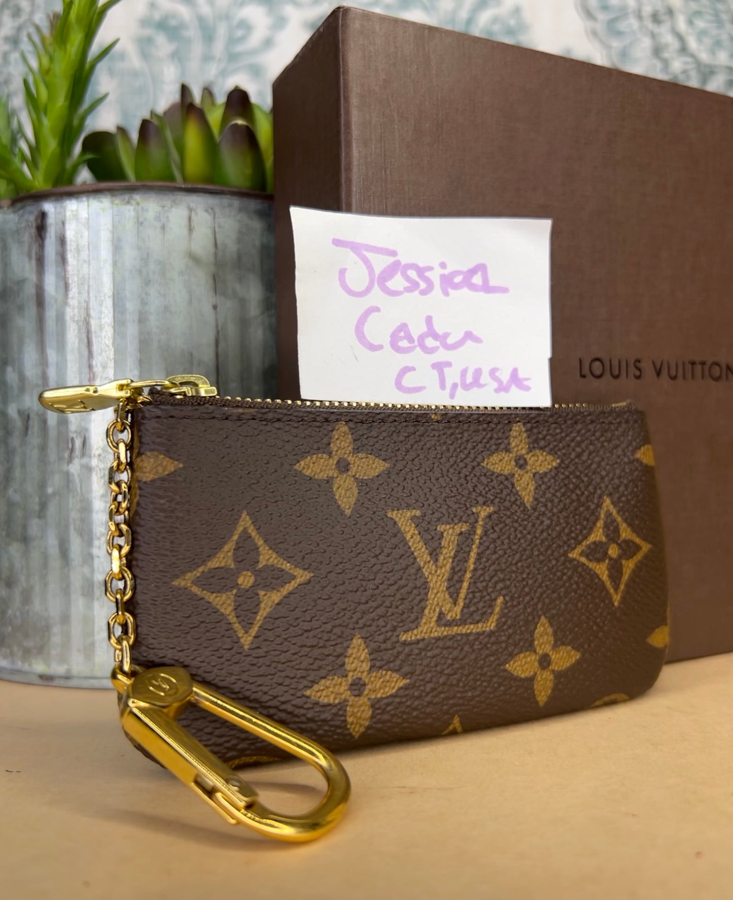 Louis Vuitton Monogram Key Cles