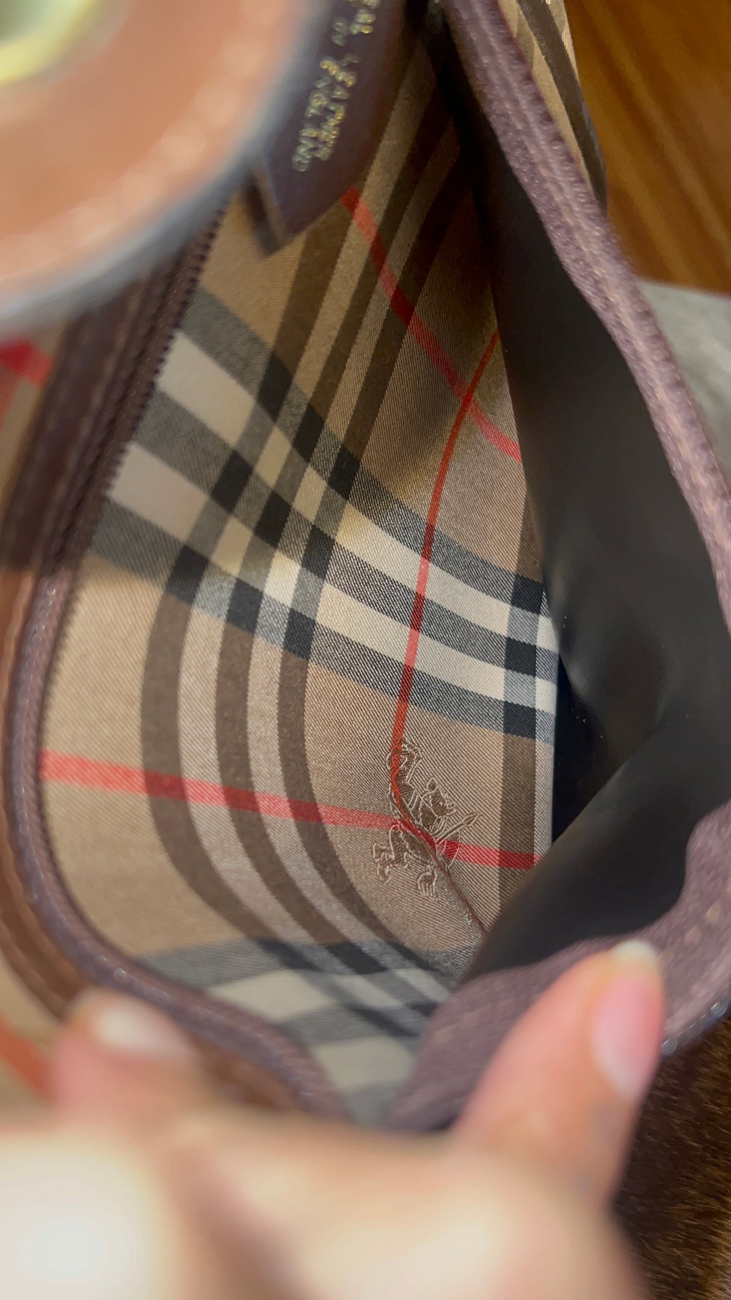 Burberry Nova Check Duffle