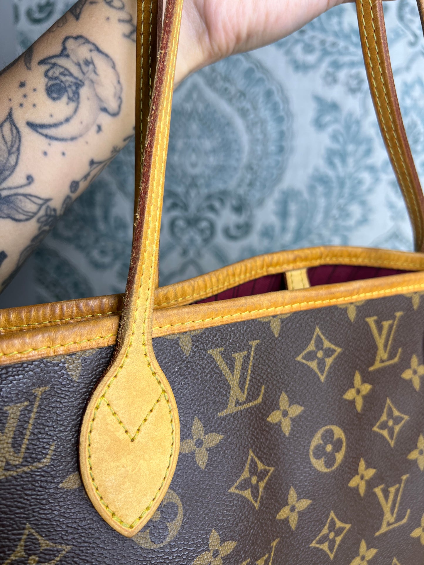 Louis Vuitton Neverfull Pivoine