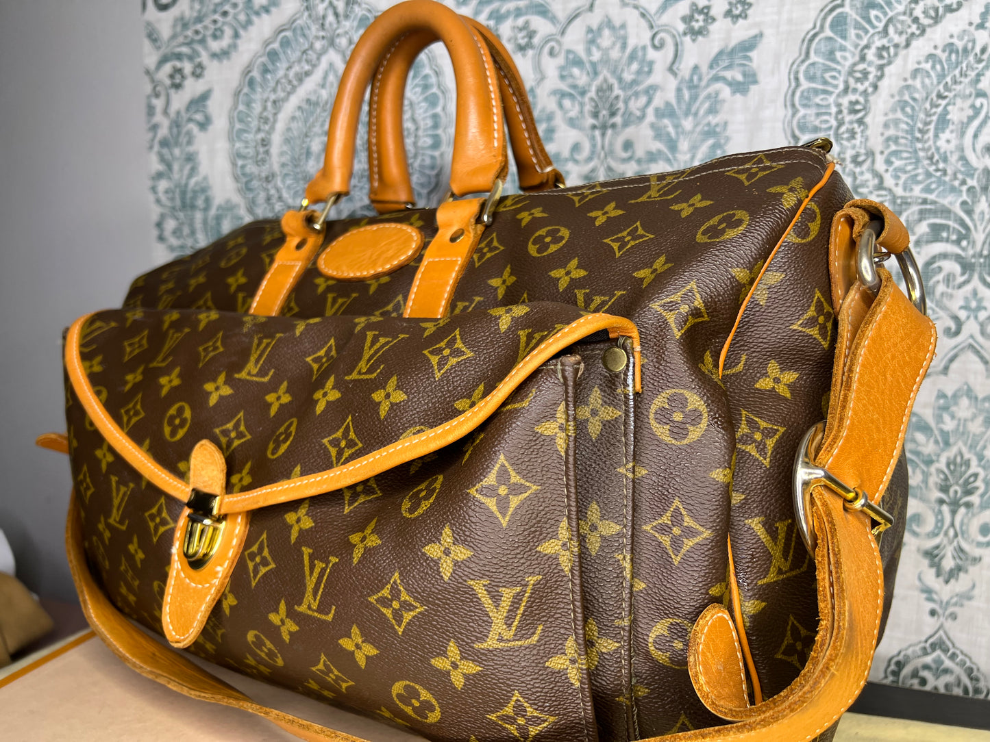 Louis Vuitton French Company Keepall 45 Bandouliere