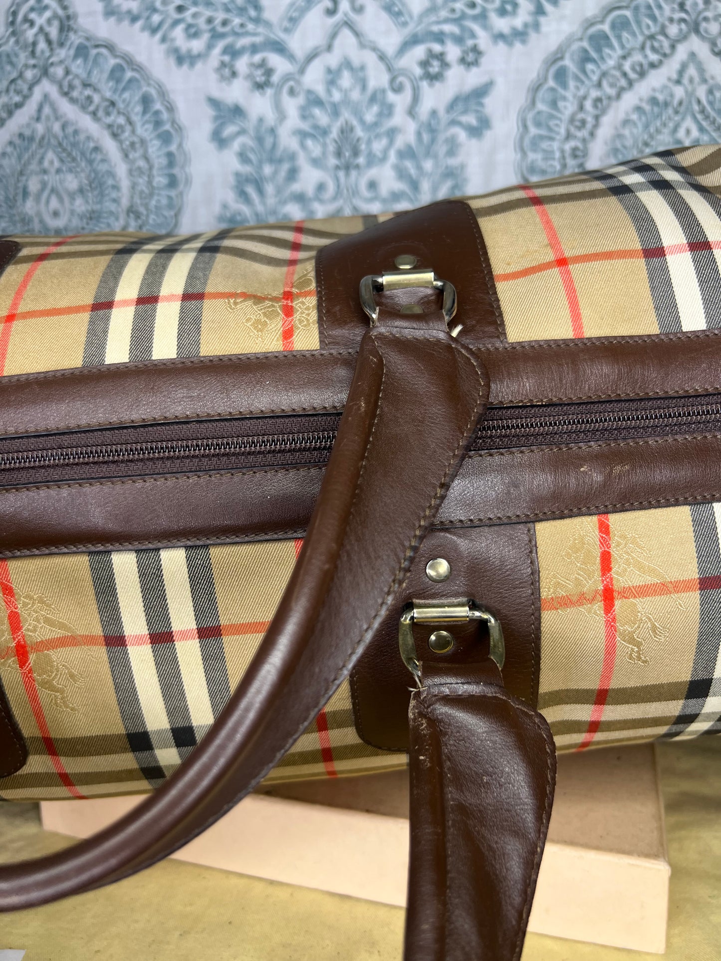 Burberry Nova Check Duffle