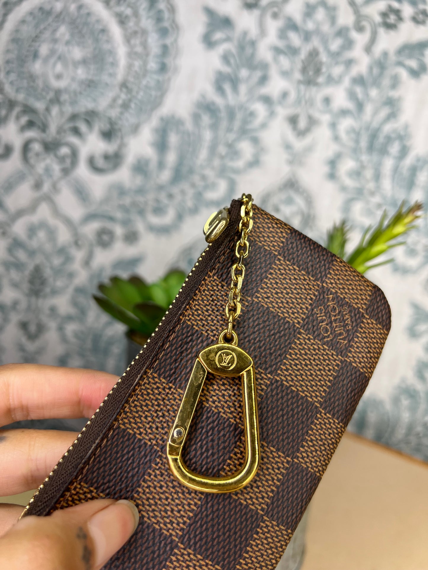 Louis Vuitton Damier Ebene Key Cles