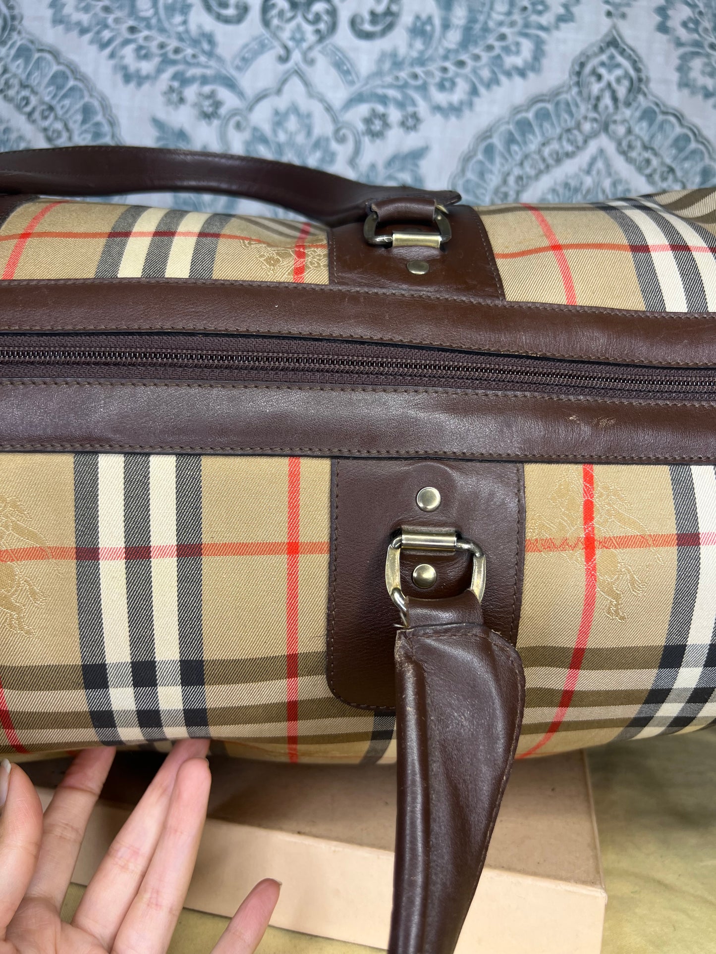 Burberry Nova Check Duffle