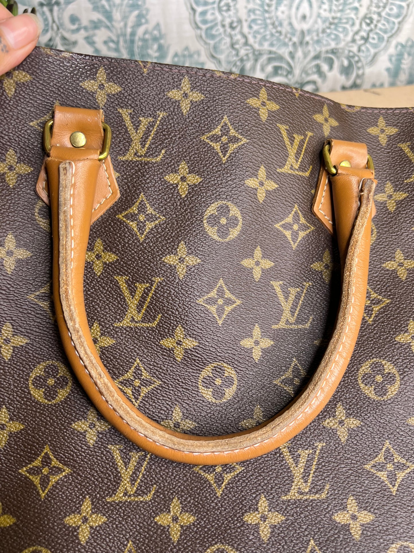 Louis Vuitton French Company Sac Plat