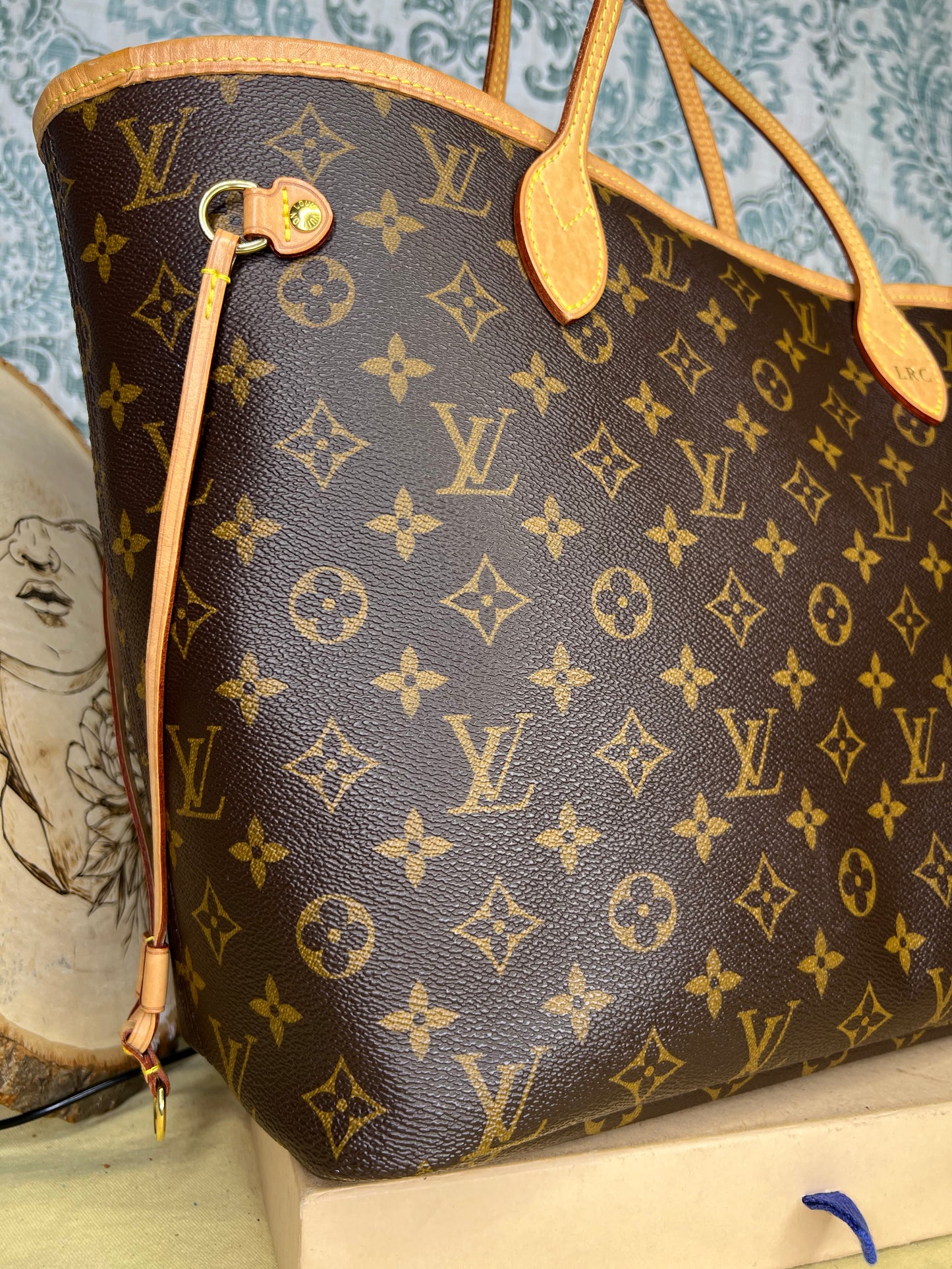 Neverfull MM Cherry Red