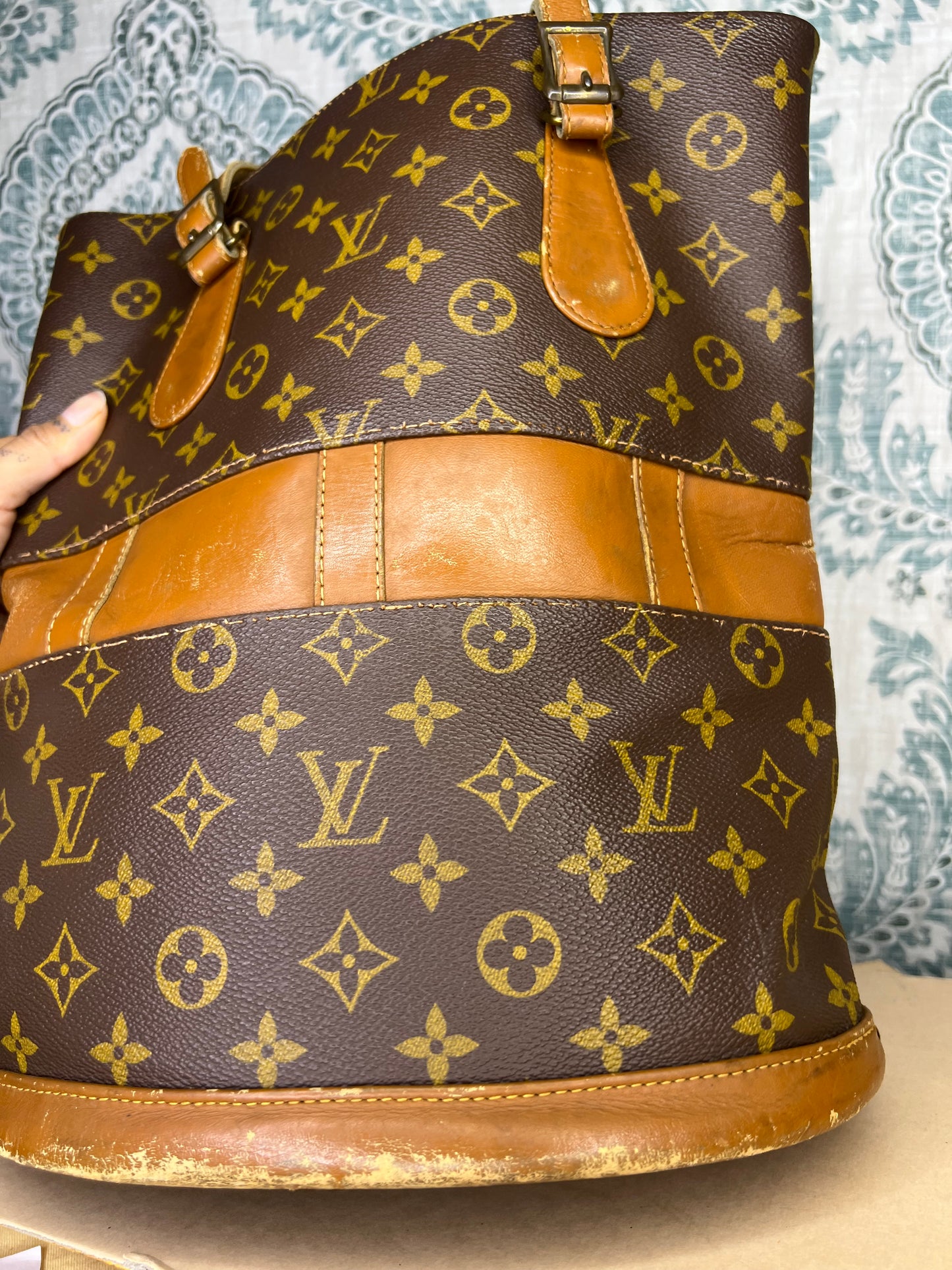 Louis Vuitton French Company Bucket GM
