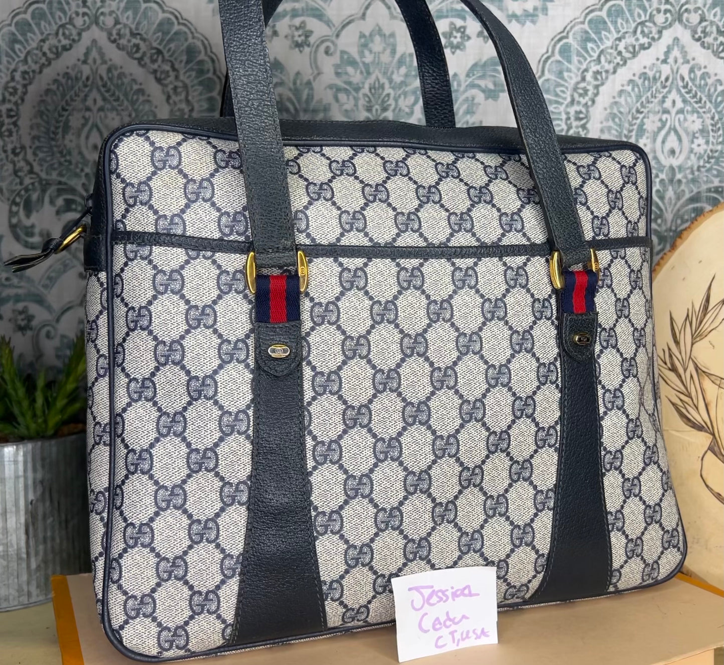 Gucci Sherry Line Satchel Bag