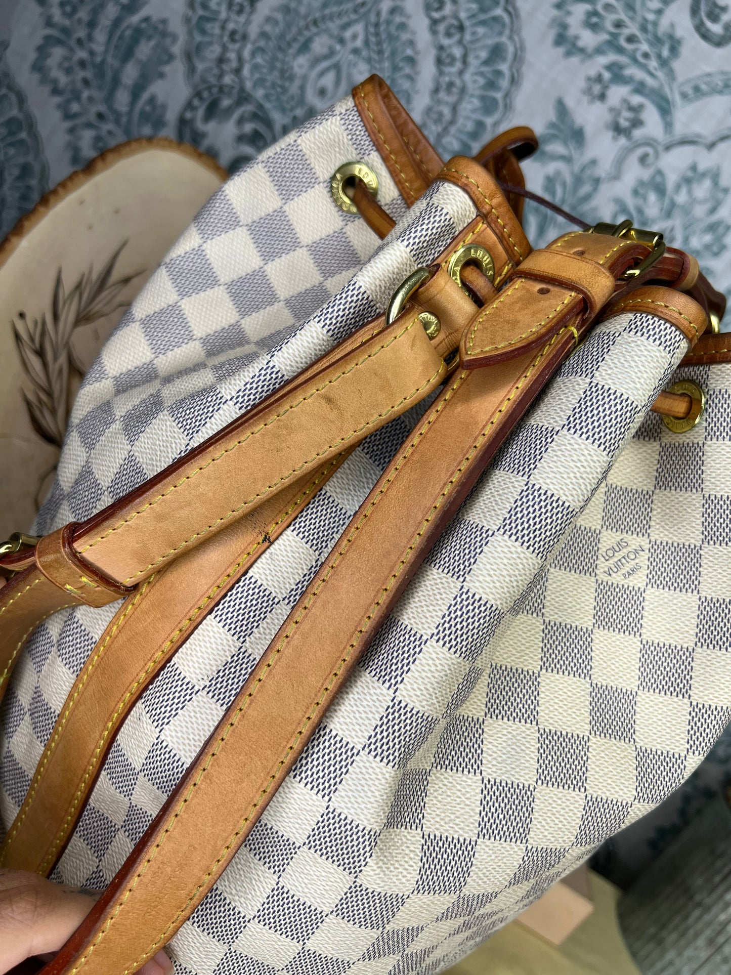 Damier Azur Noe GM