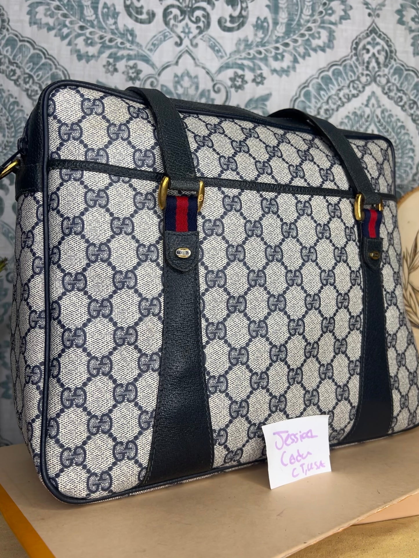 Gucci Sherry Line Satchel Bag