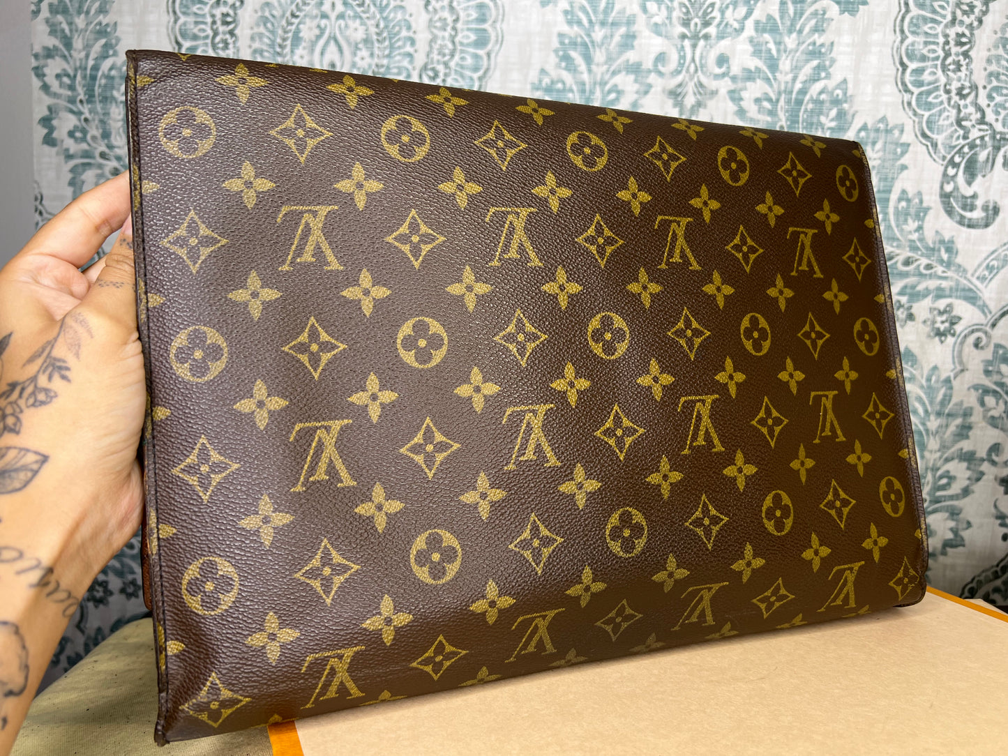 Monogram Portfolio Case