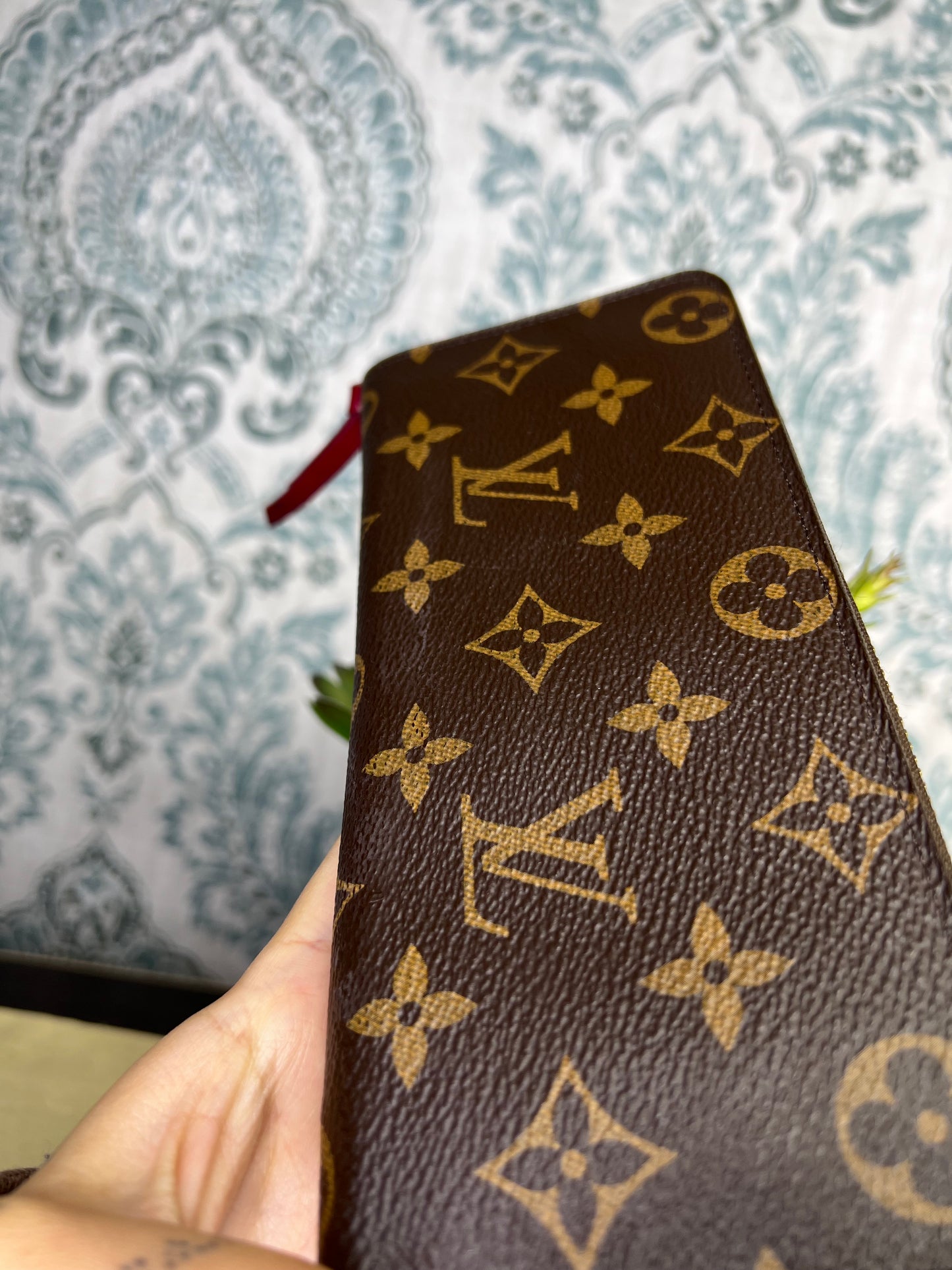 Louis Vuitton Clemence Wallet Fuschia