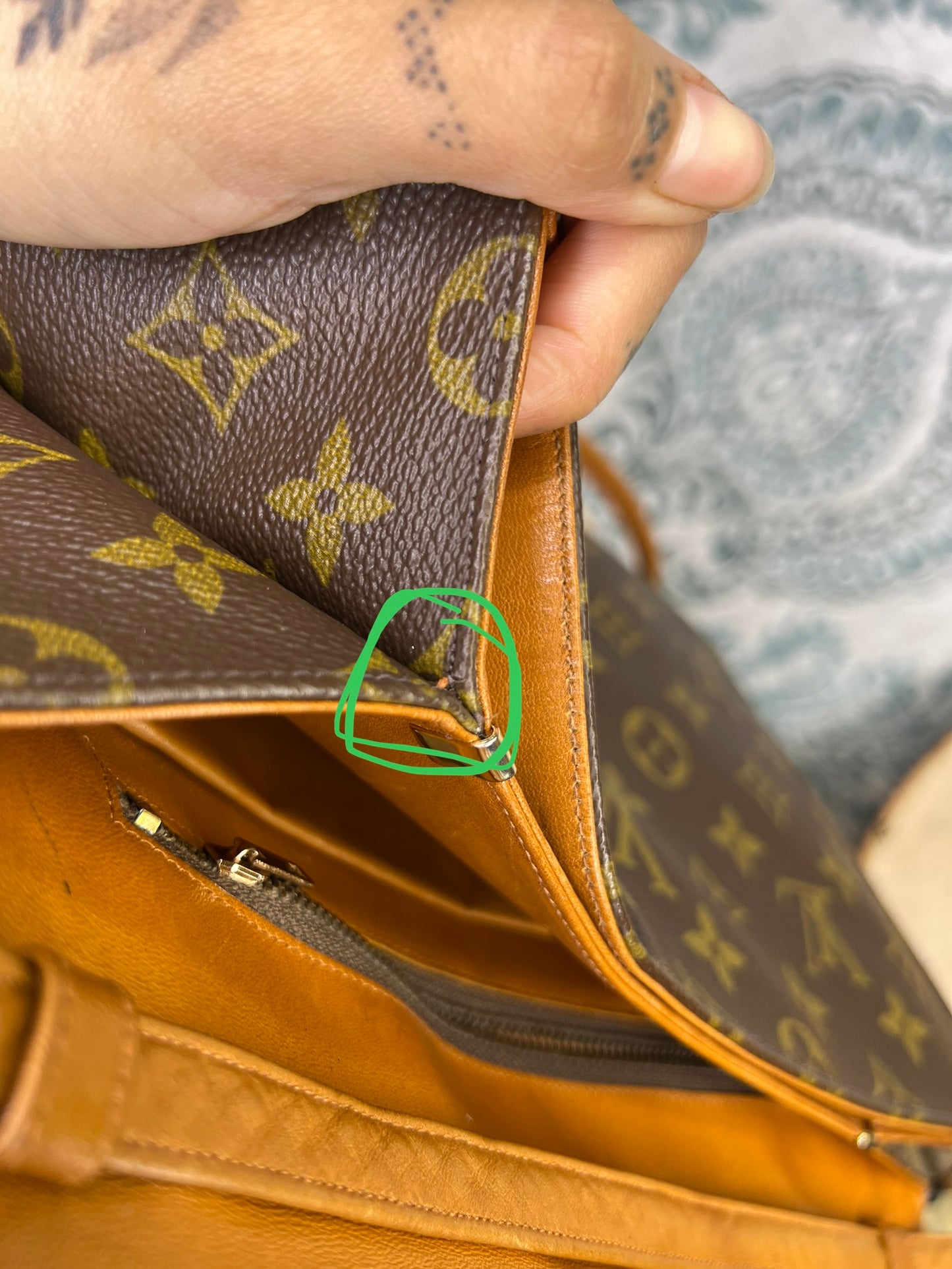 Louis Vuitton French Company Shoulder Bag