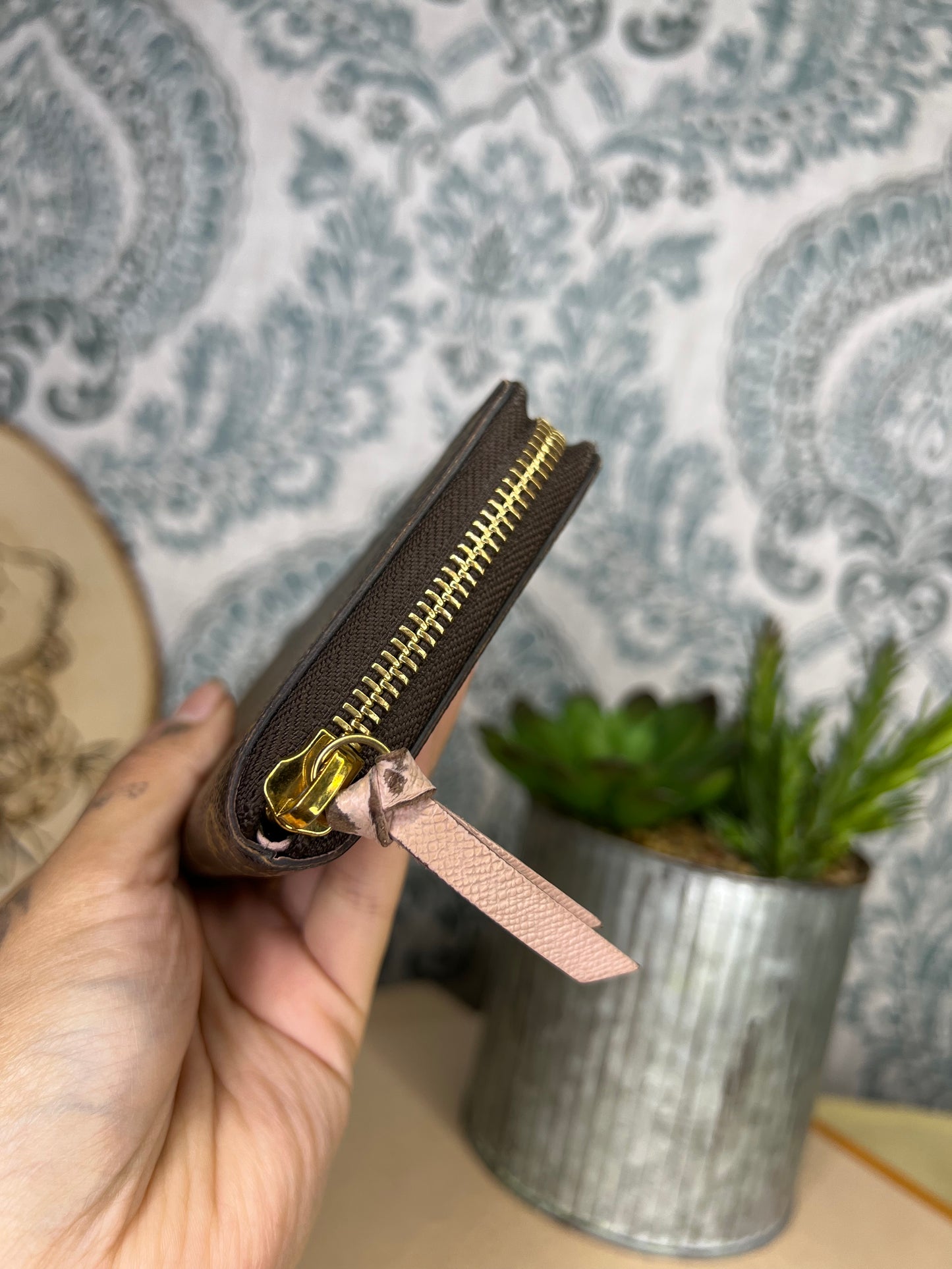 Rose Ballerine Clemence Wallet