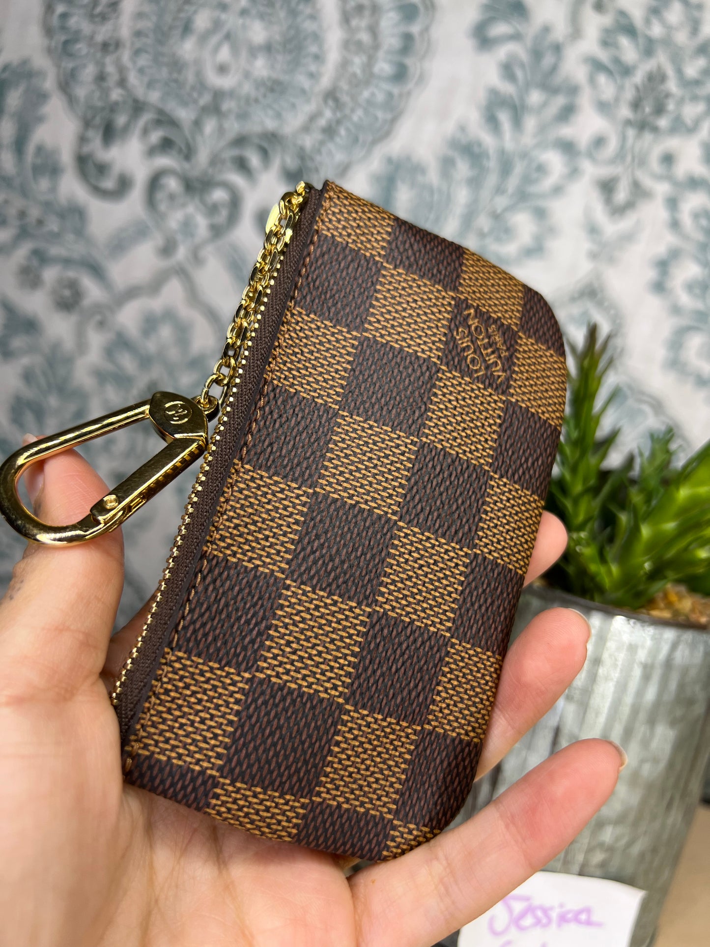 Louis Vuitton Damier Ebene Key Cles