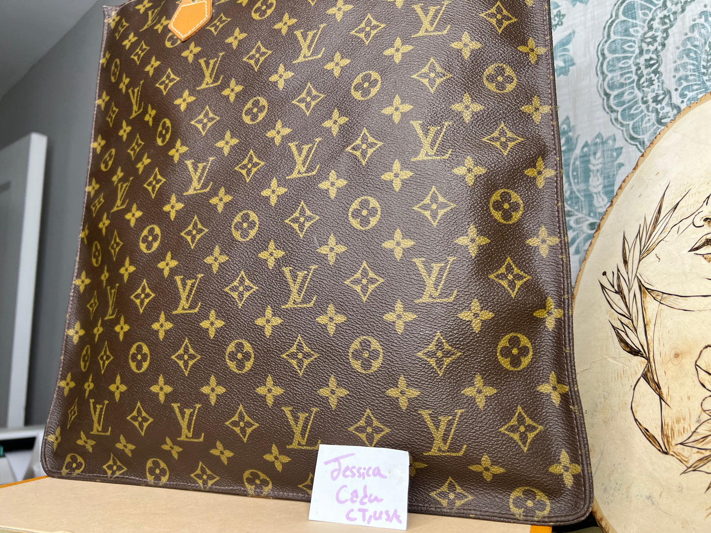 Louis Vuitton French Company Sac Plat