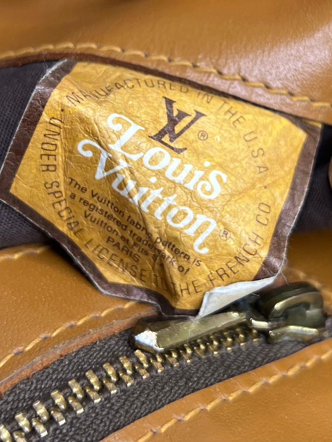 Louis Vuitton French Company Sac Plat