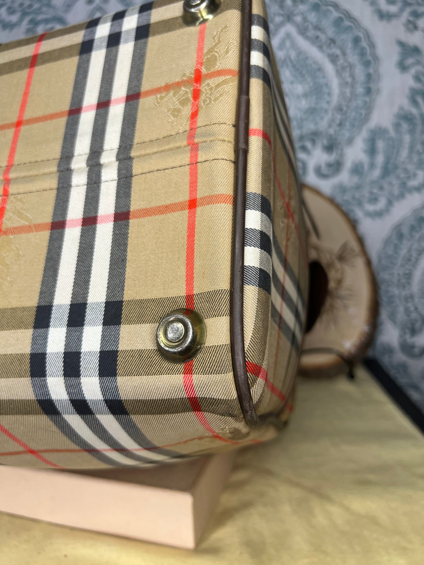 Burberry Nova Check Duffle