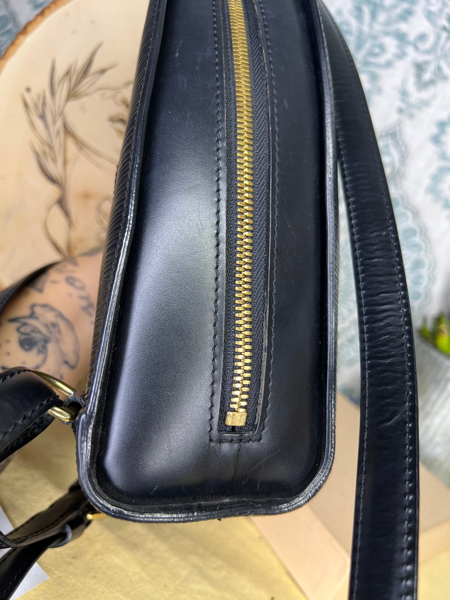 Louis Vuitton Epi Black Mabillon