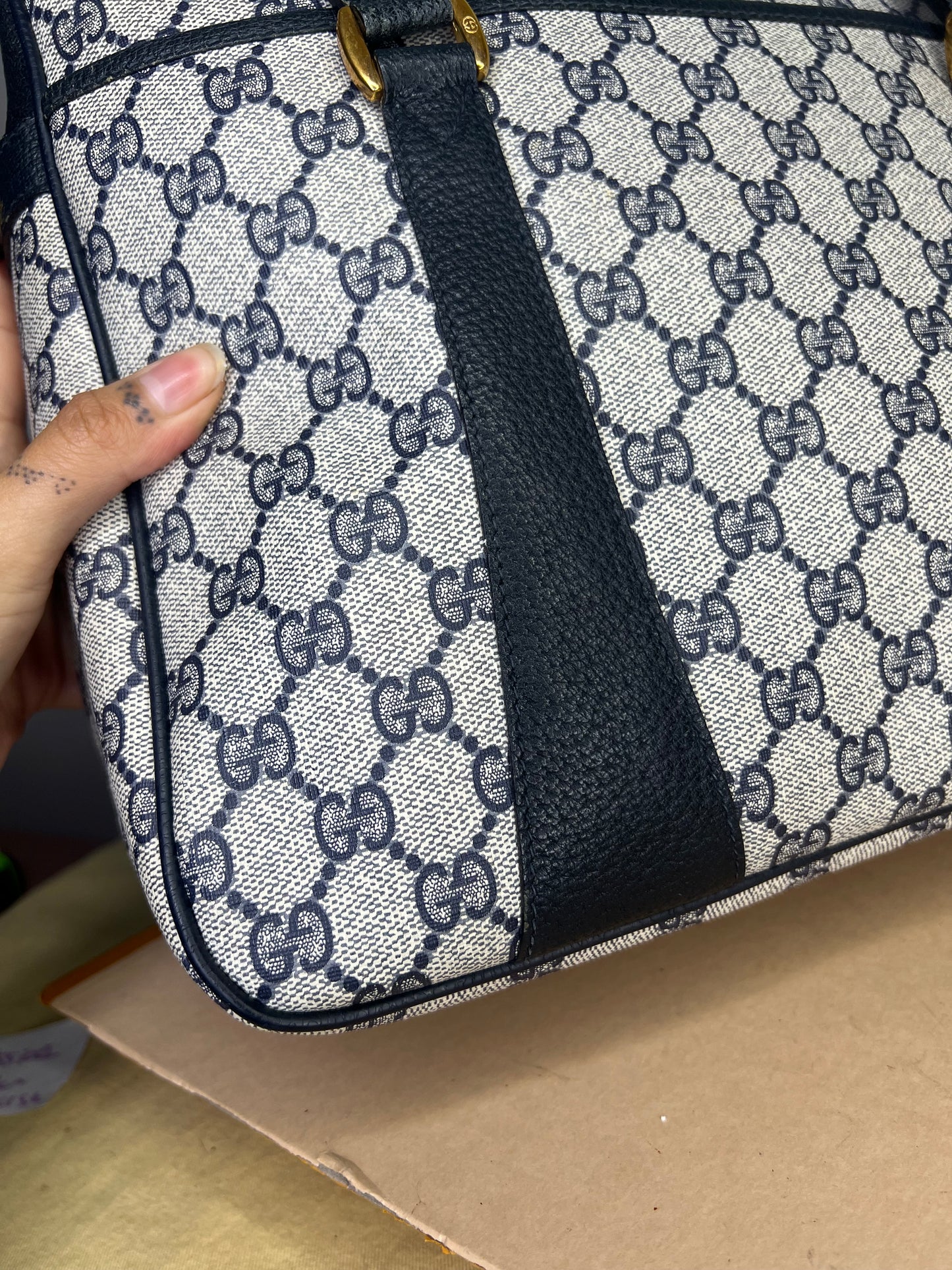 Gucci Sherry Line Satchel Bag
